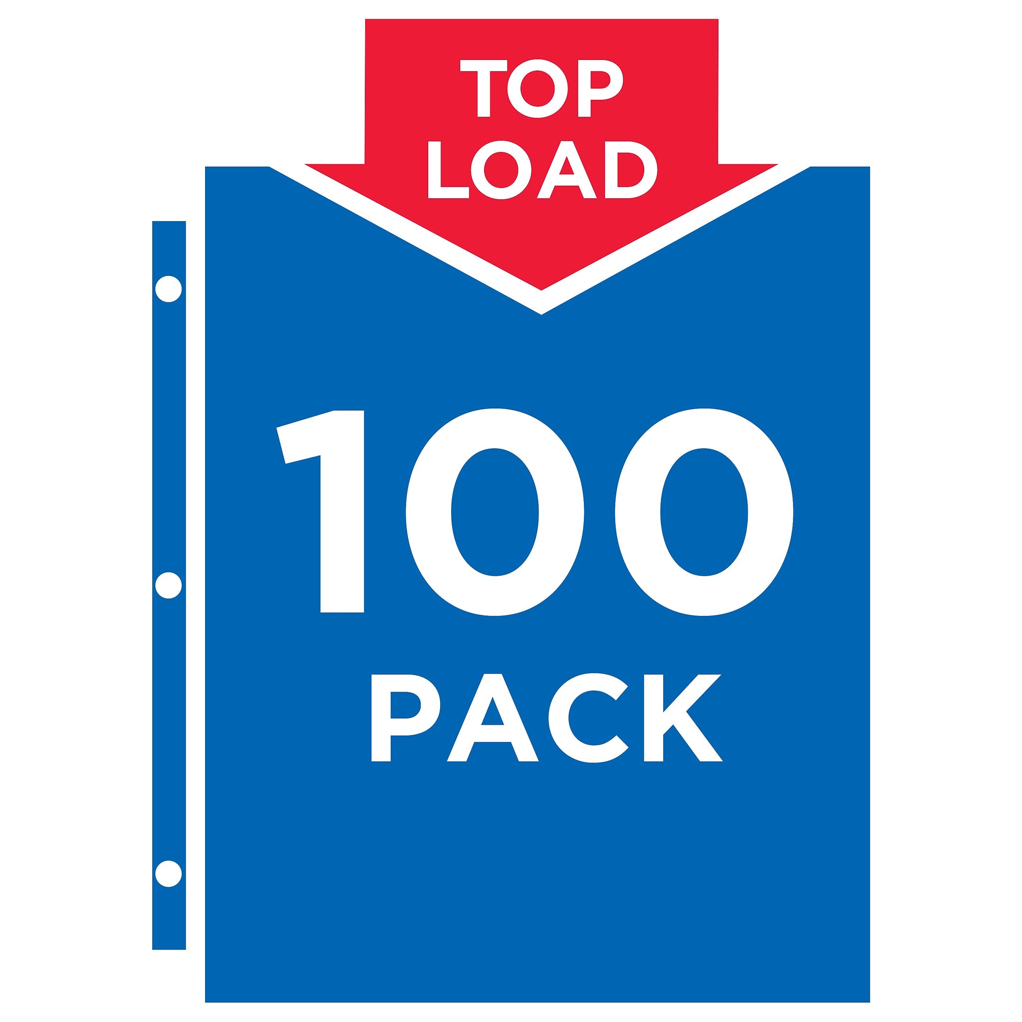 Avery Easy Load Heavyweight Non-Glare Sheet Protectors, 8-1/2