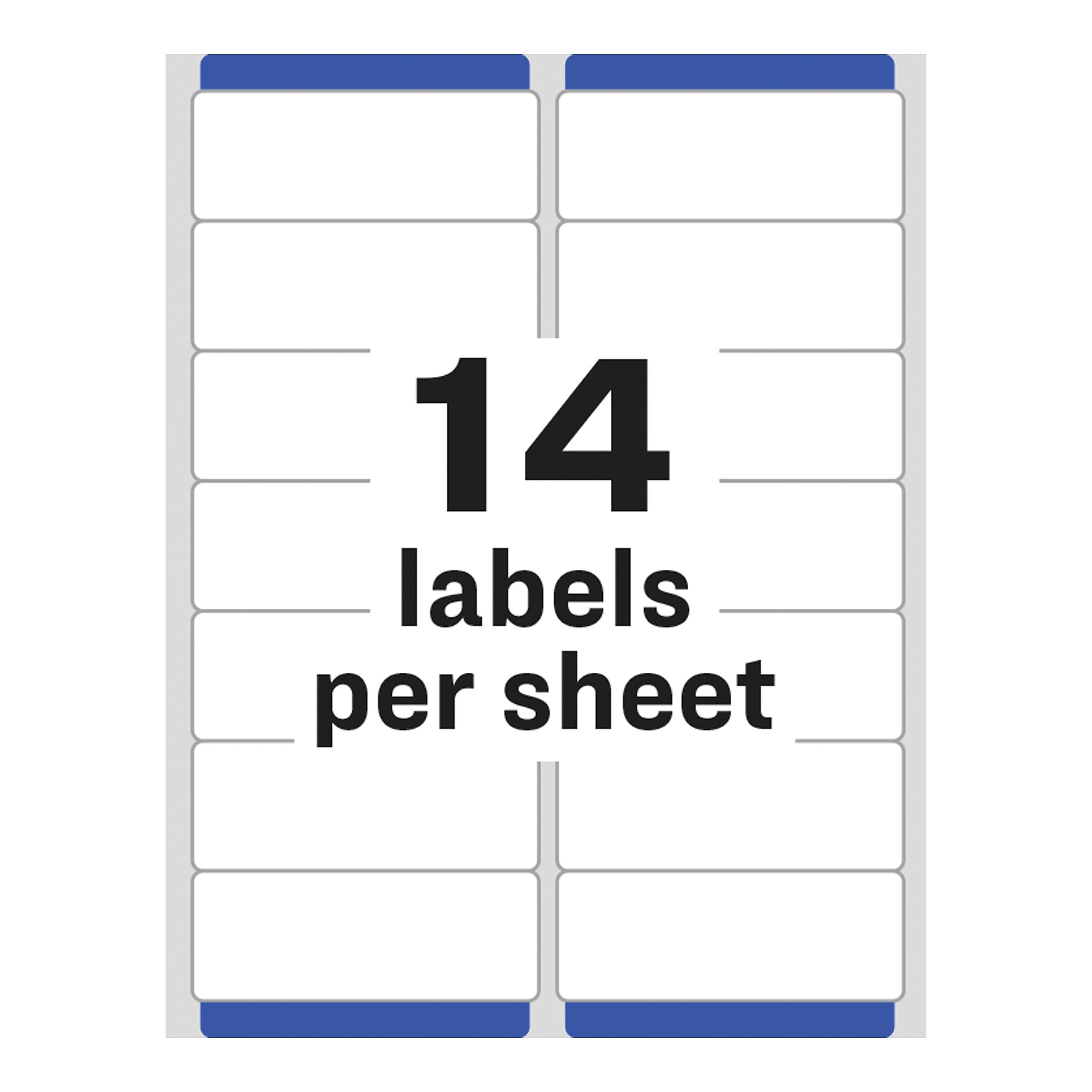 Avery Easy Peel Inkjet Address Labels, 1-1/3