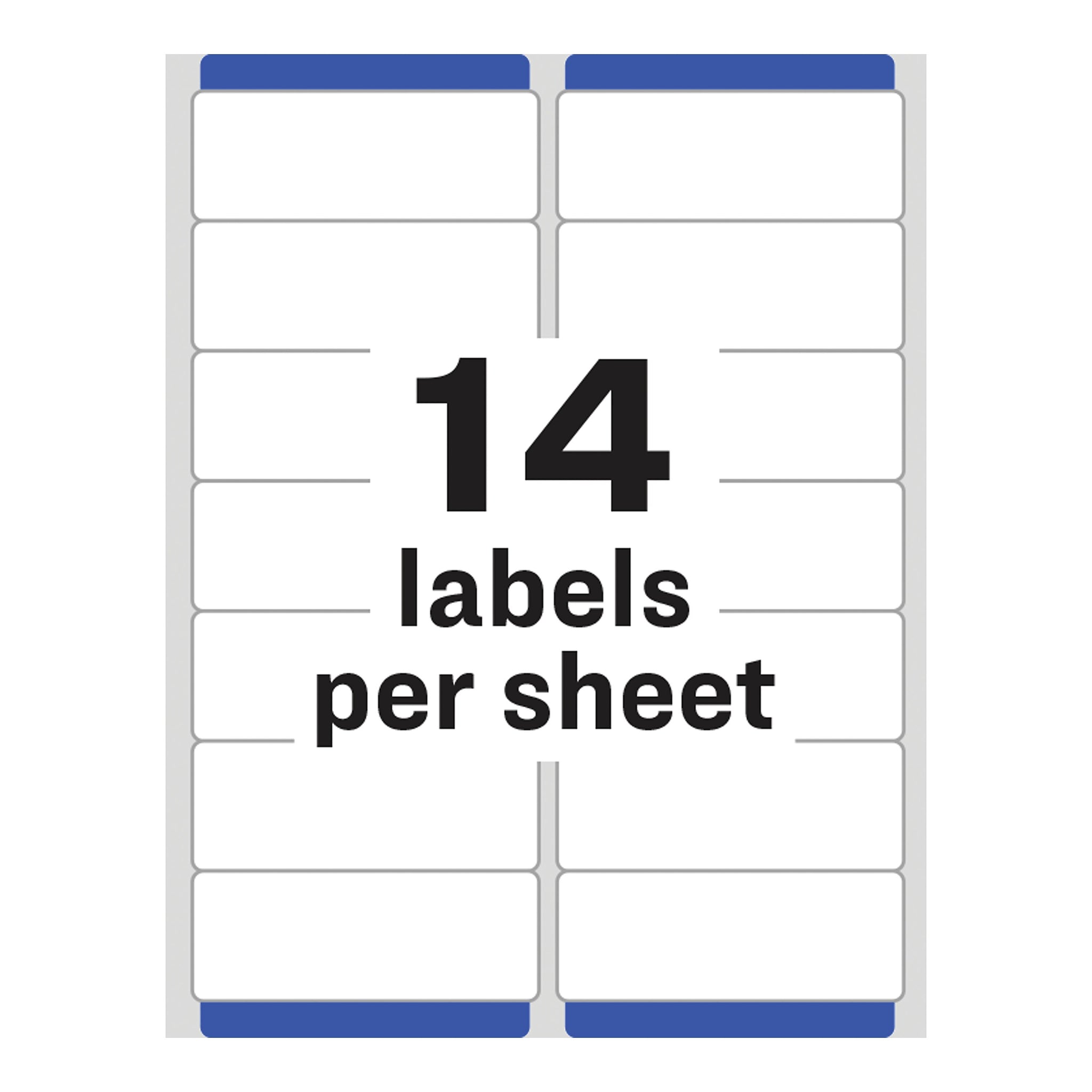 Avery Easy Peel Inkjet Address Labels, 1-1/3
