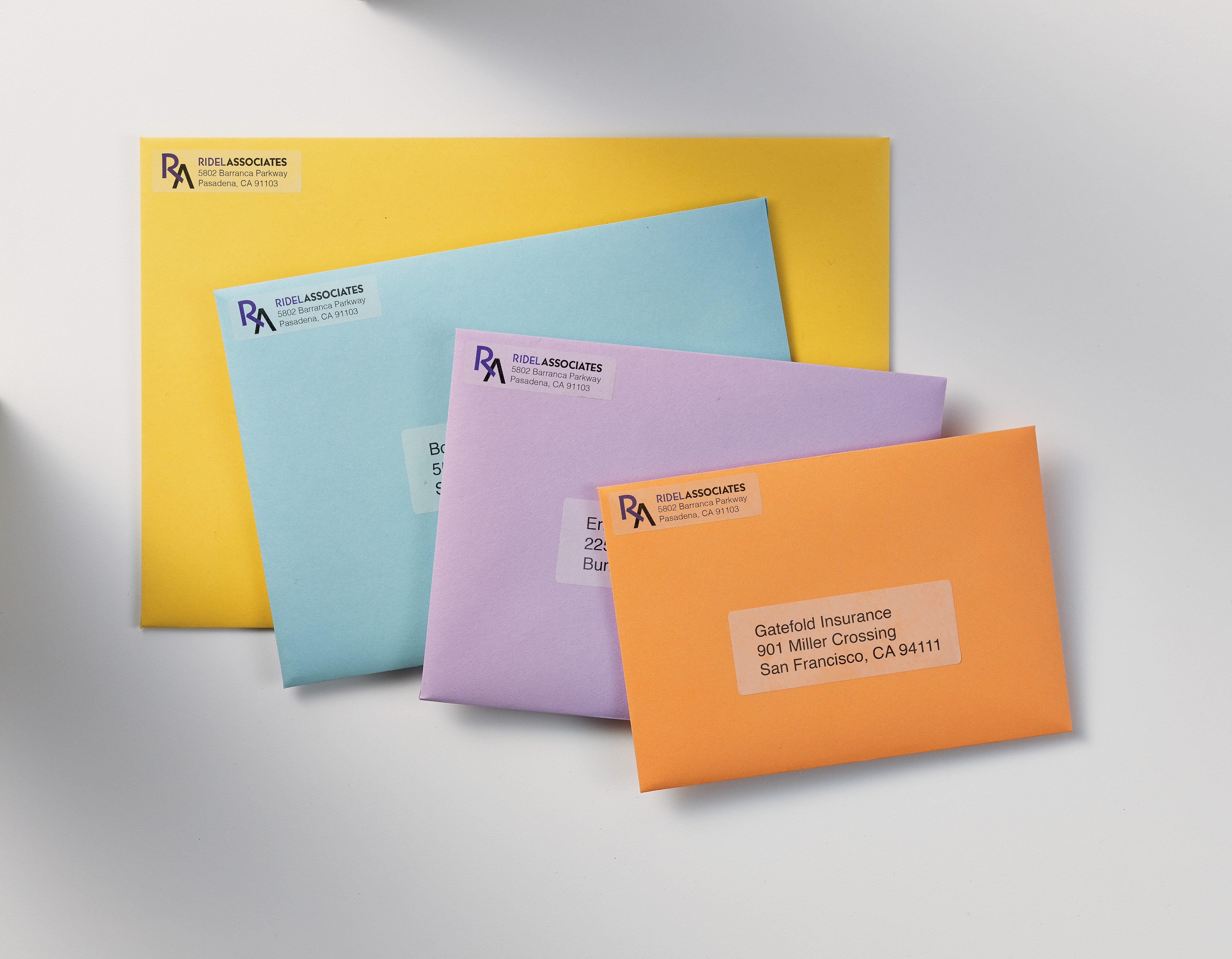 Avery Easy Peel Inkjet Return Address Labels, 1/2