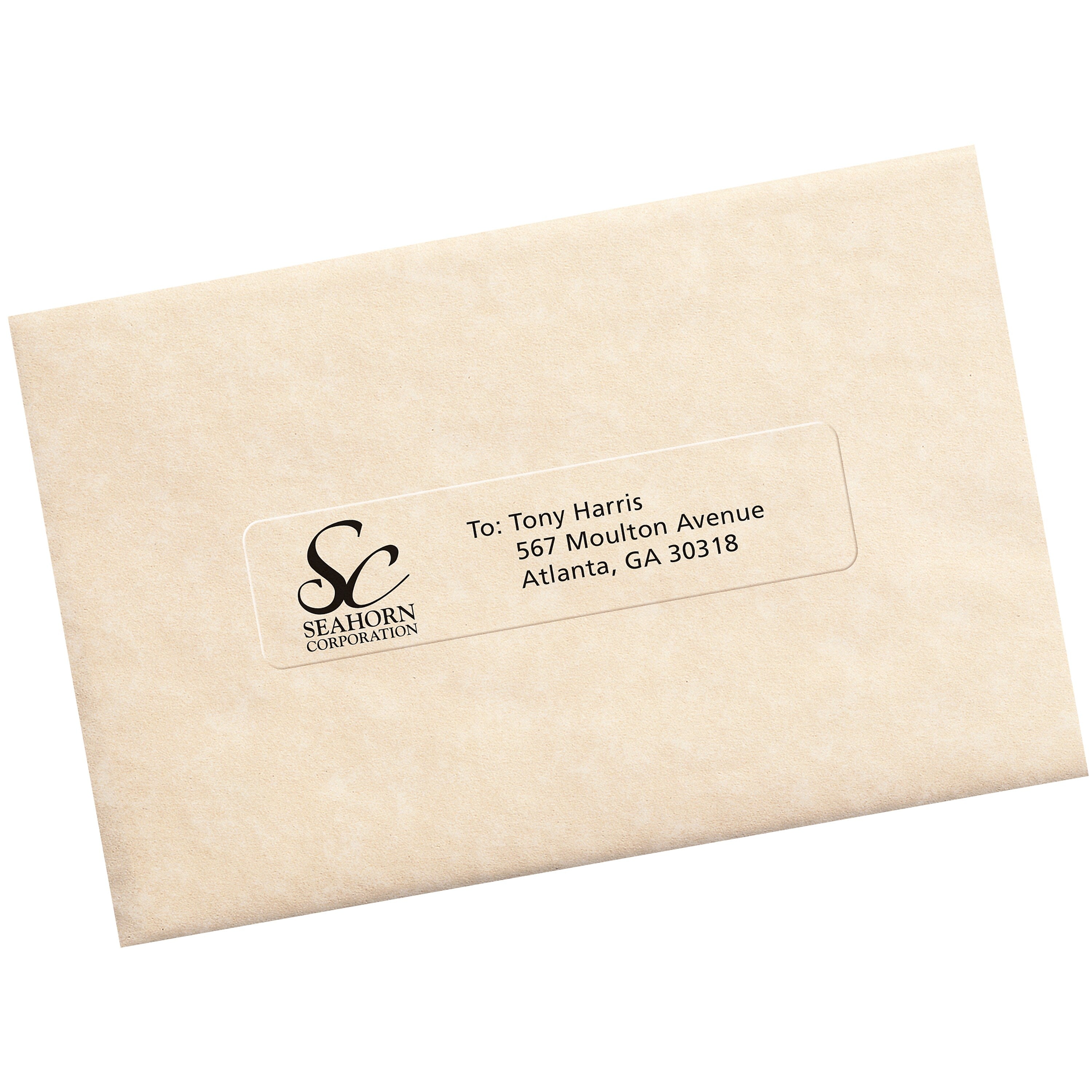 Avery Easy Peel Laser Address Labels, 1" x 4", Clear, 20 Labels/Sheet, 50 Sheets/Box