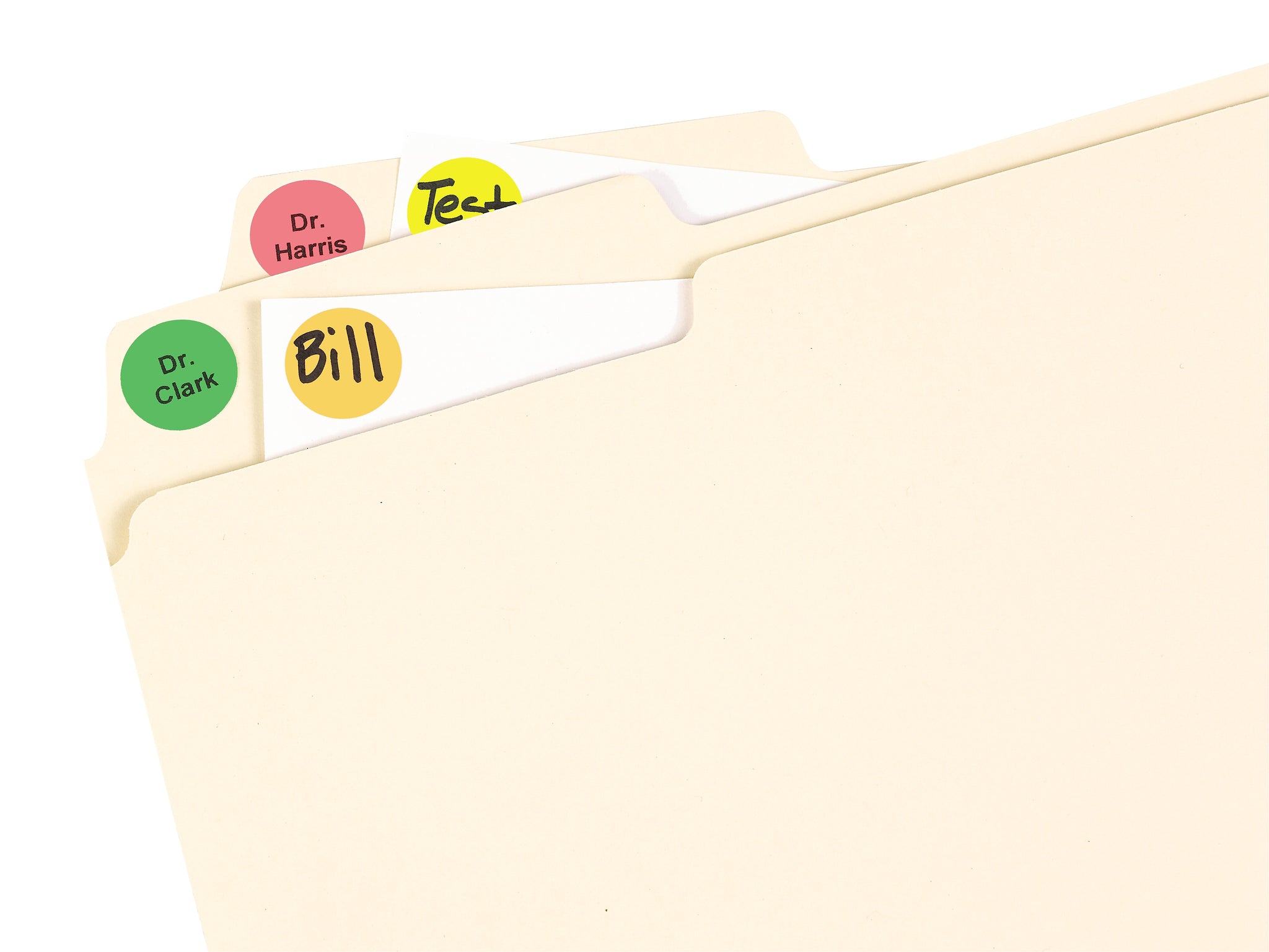 Avery Easy Peel Laser Color Coding Labels, 3/4