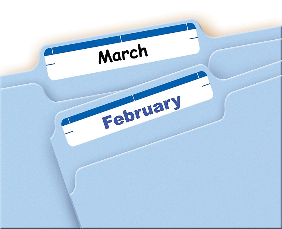 Avery Easy Peel Laser/Inkjet File Folder Labels, 2/3