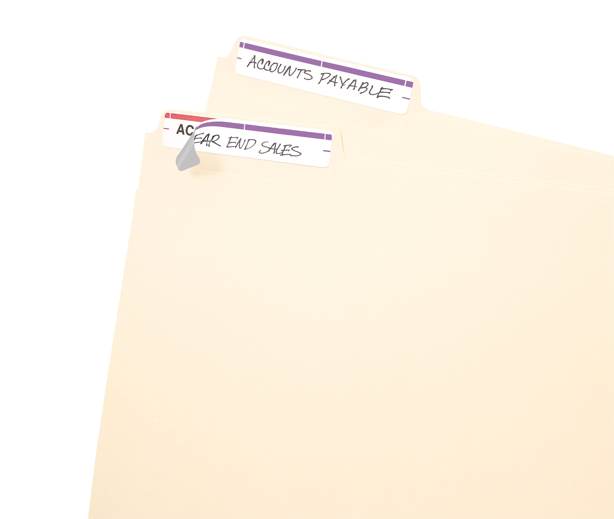 Avery Easy Peel Laser/Inkjet File Folder Labels, 2/3