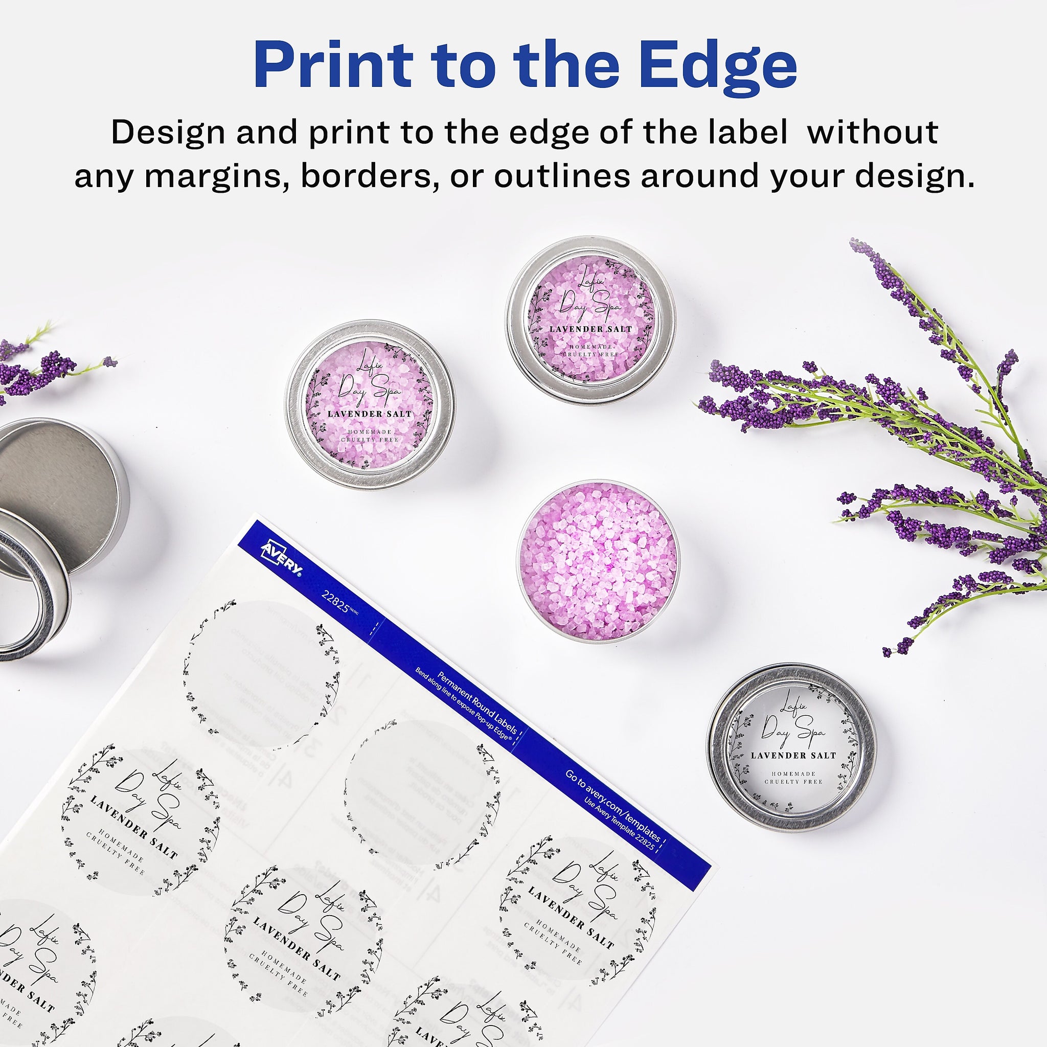 Avery Easy Peel Laser/Inkjet Round Labels, 3/4