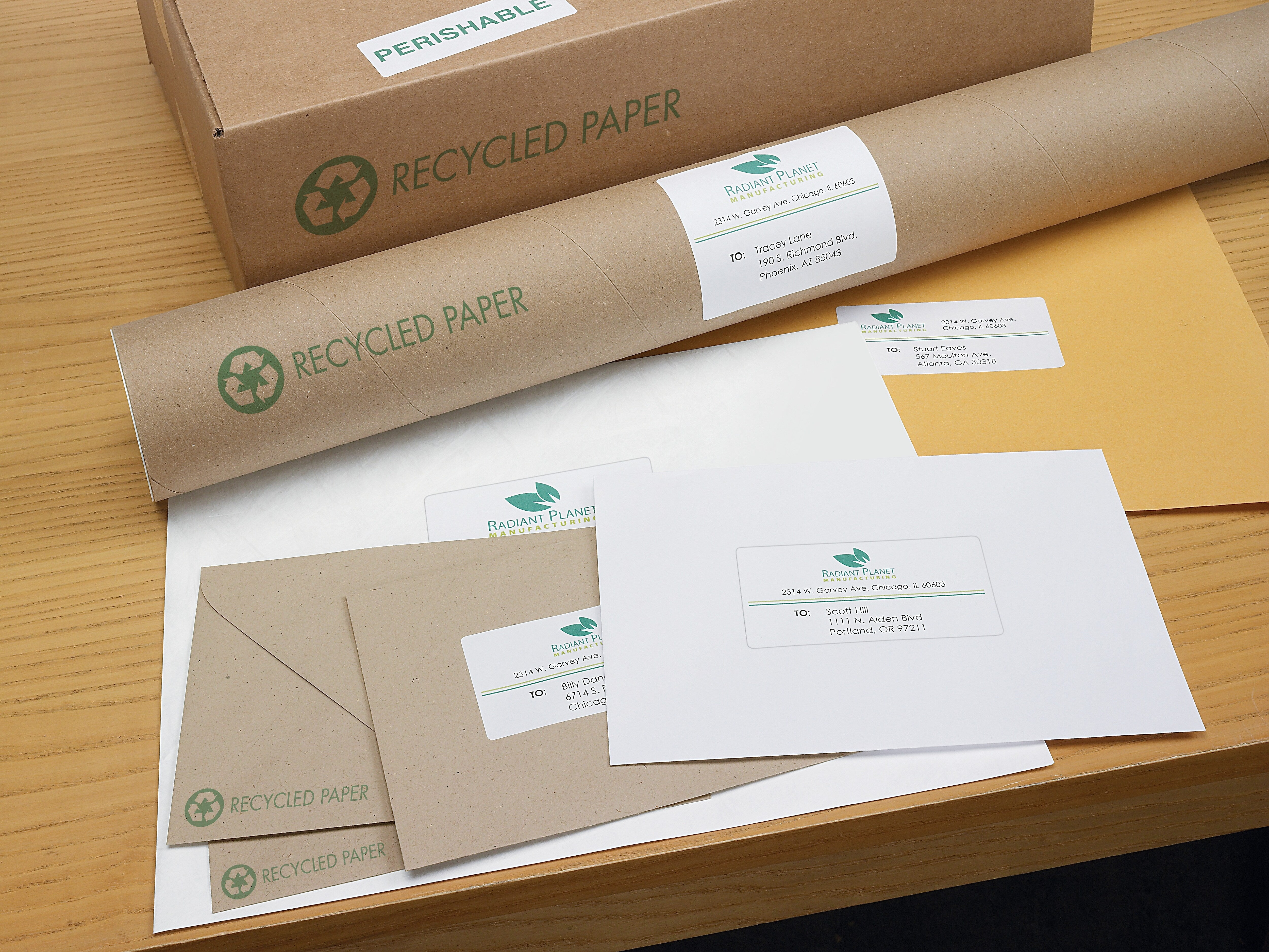 Avery EcoFriendly Laser/Inkjet Address Labels, 1