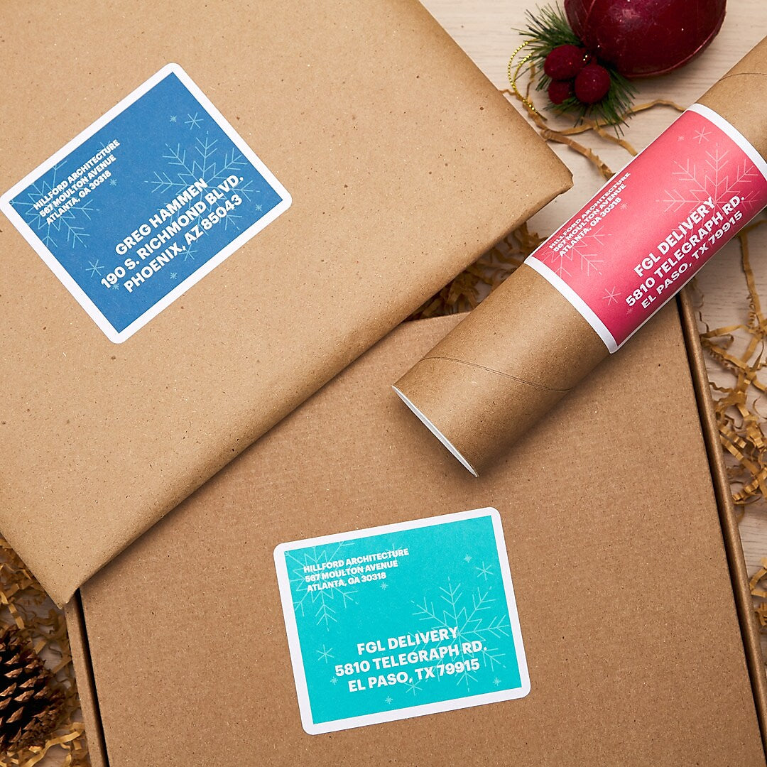 Avery EcoFriendly Laser/Inkjet Shipping Labels, 3-1/3