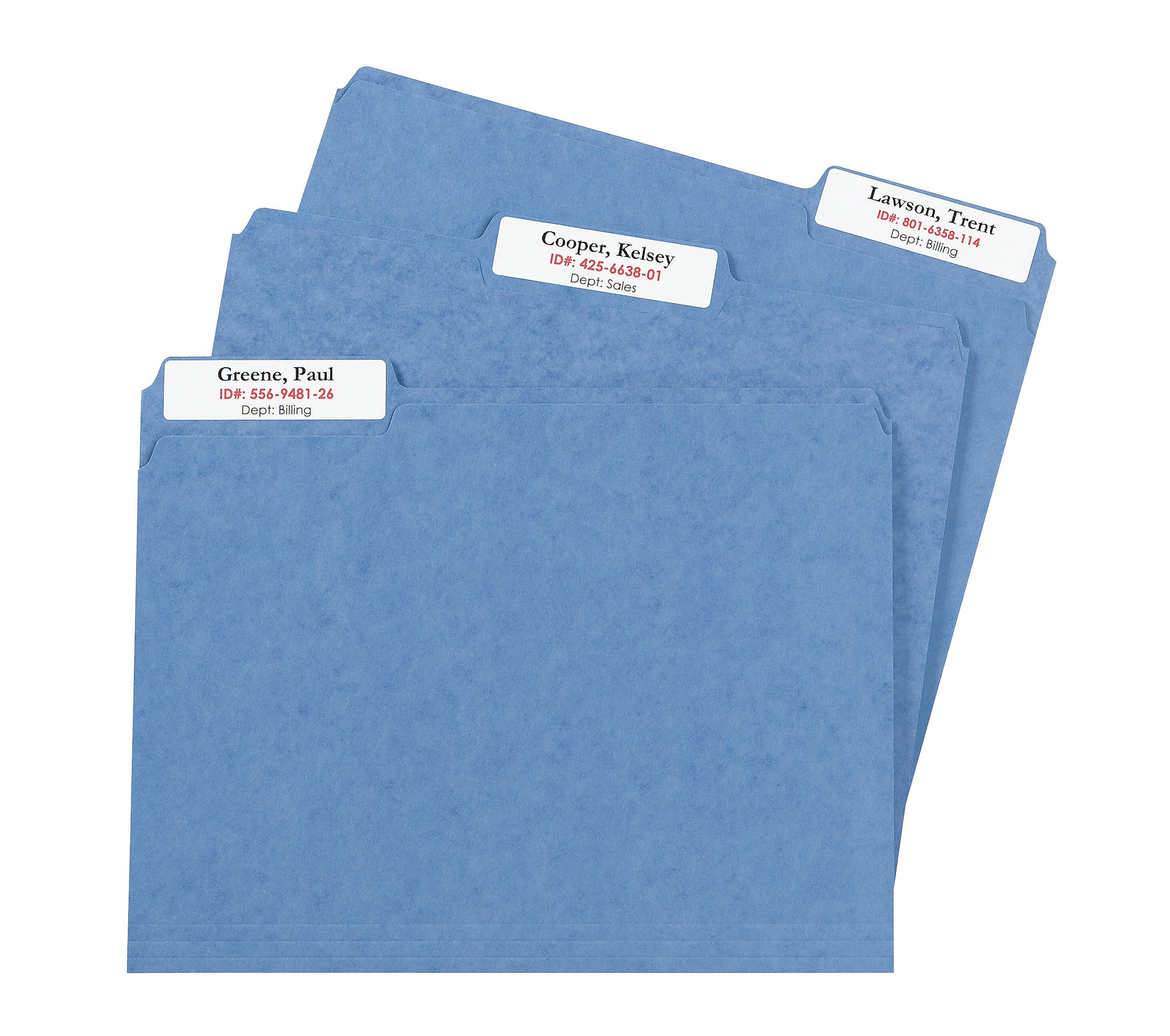 Avery Extra Large Laser/Inkjet File Folder Labels, 15/16