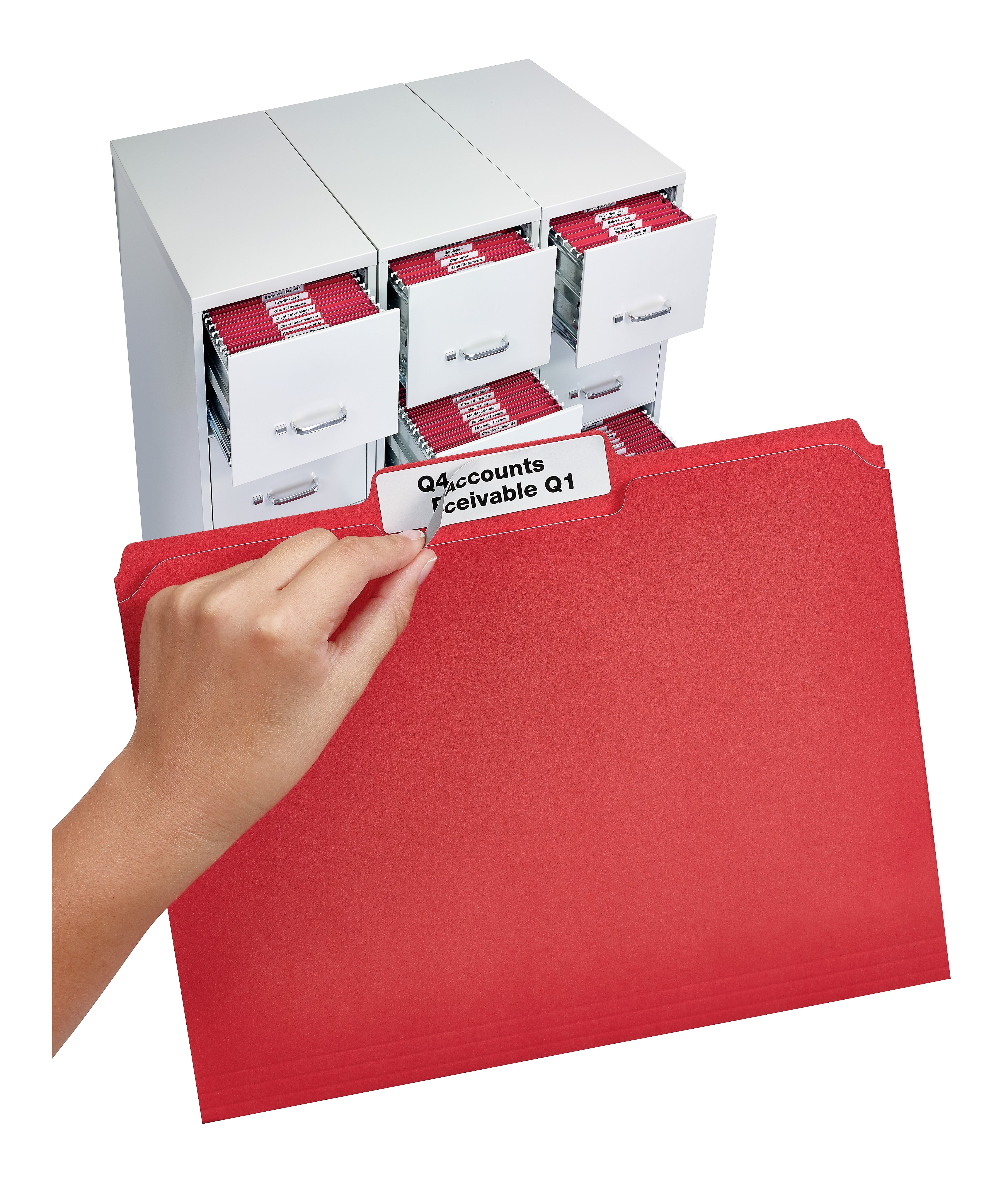 Avery Extra Large Laser/Inkjet File Folder Labels, 15/16