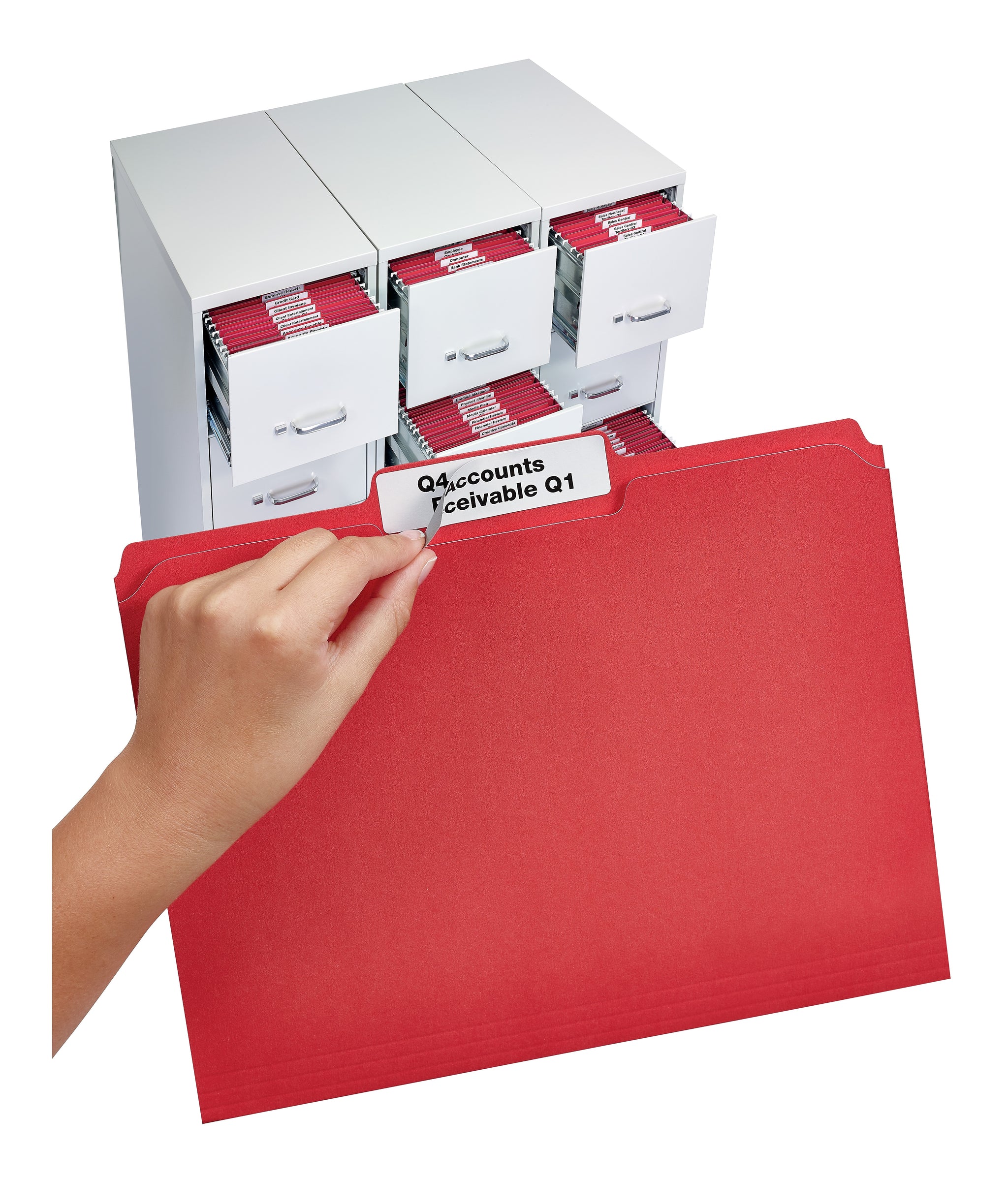Avery Extra Large Laser/Inkjet File Folder Labels, 15/16