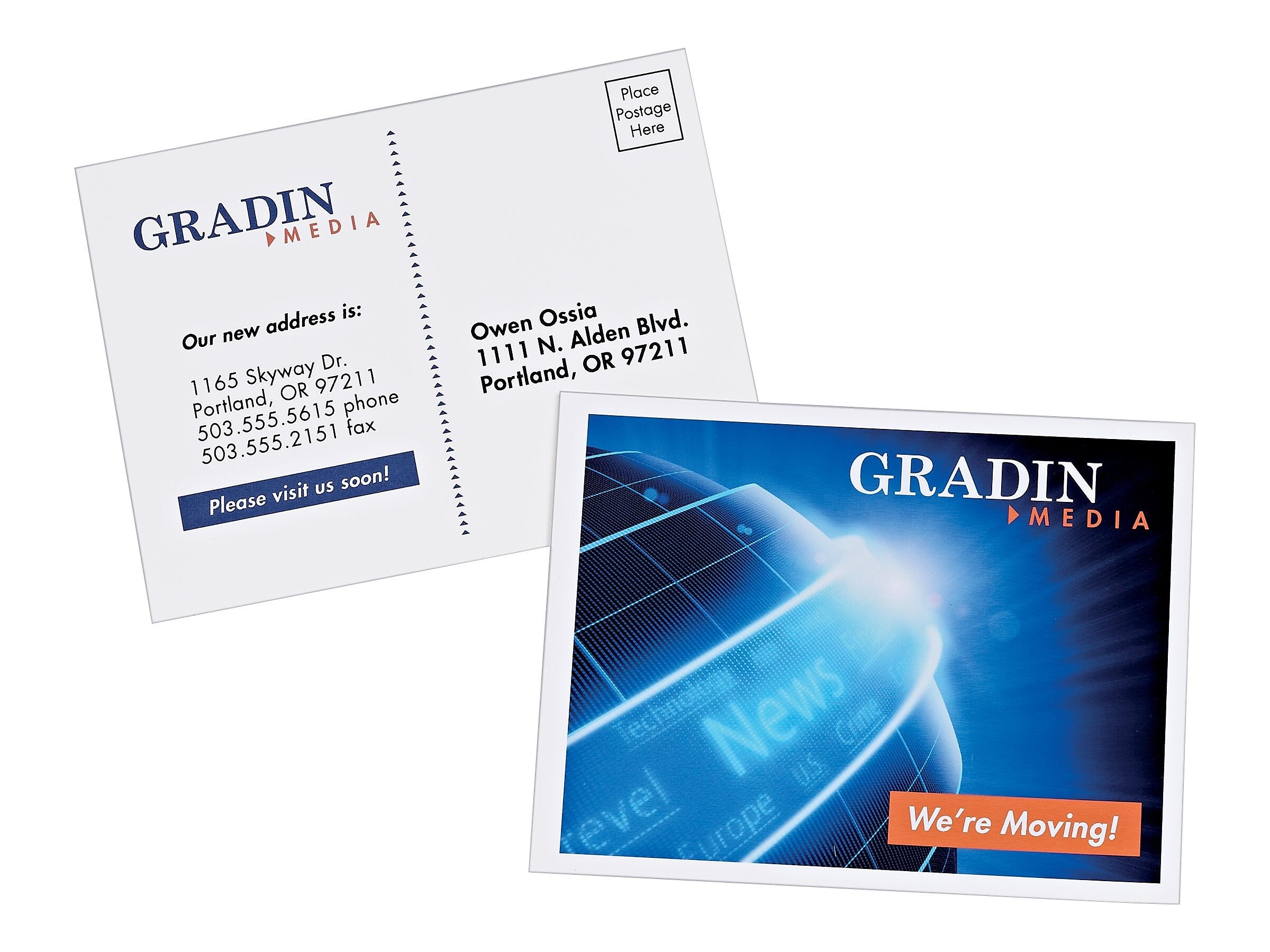 Avery Glossy Postcards, 5.5