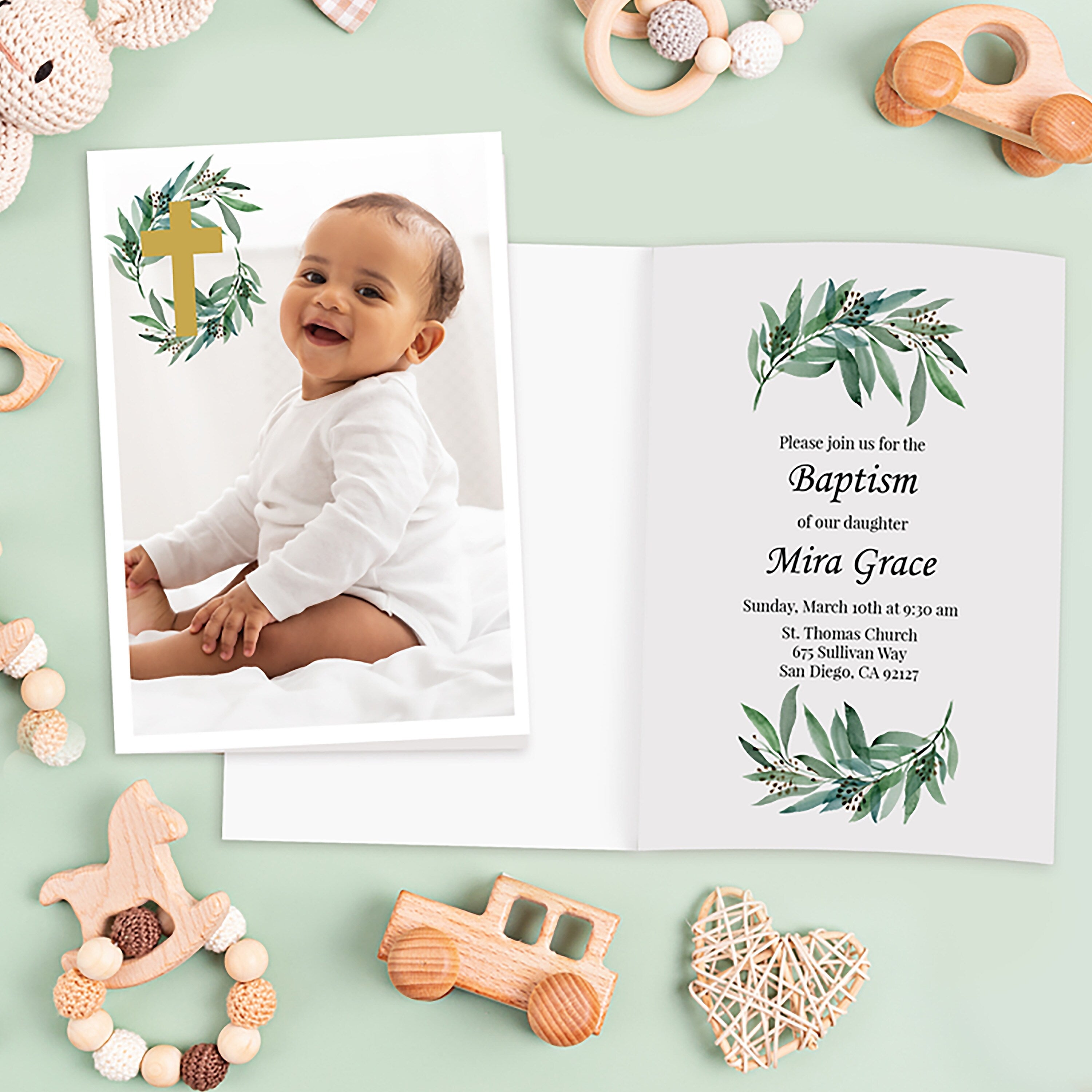 Avery Half-Fold Greeting Cards with Envelopes, 5.5