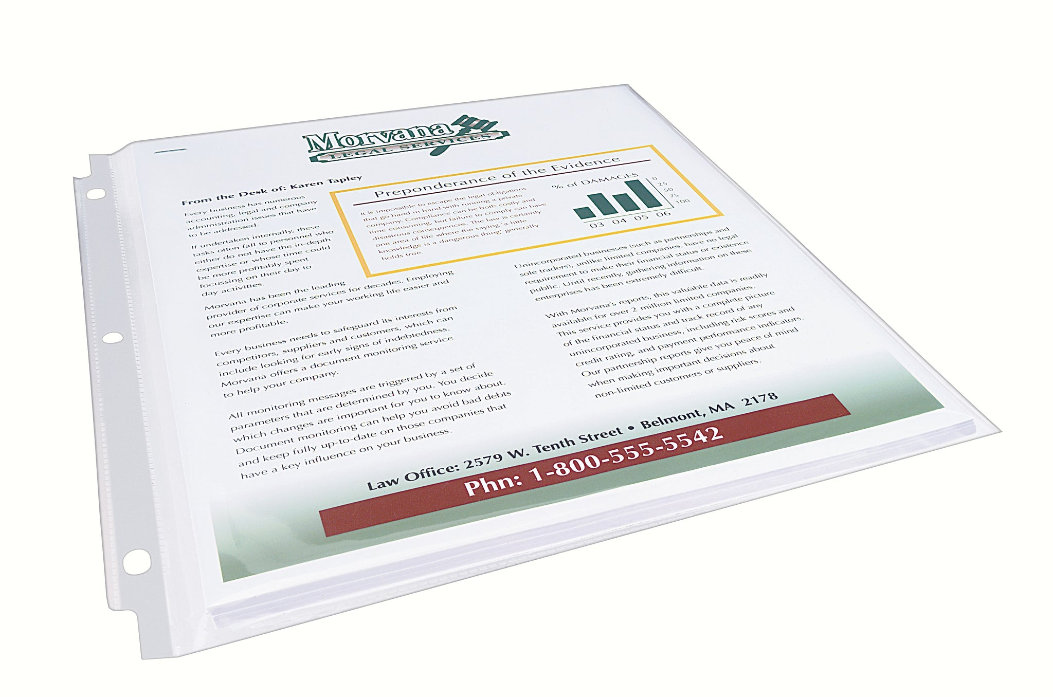Avery Heavweight Sheet Protectors, 8-1/2