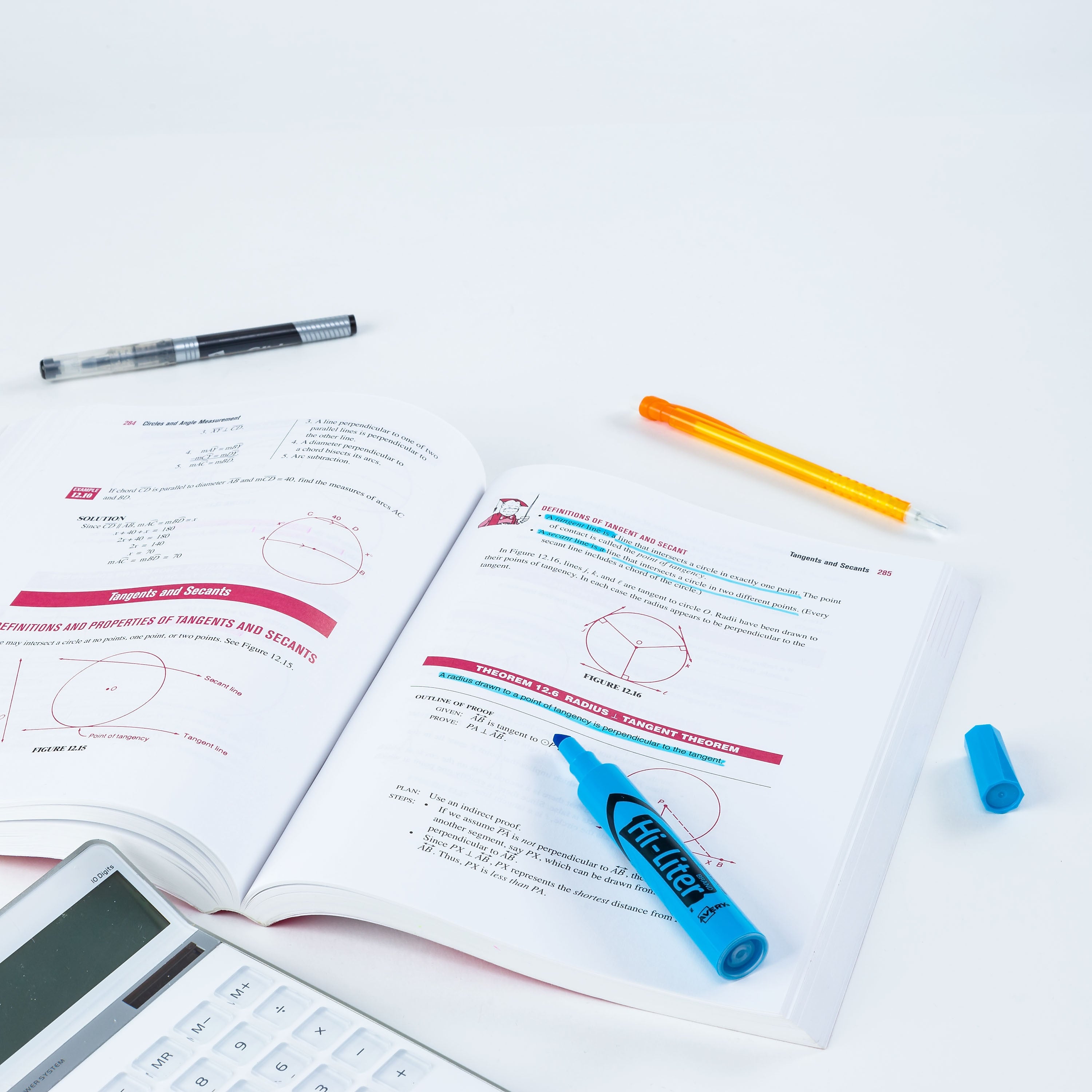 Avery Hi-Liter Desk Style Highlighters, Chisel Tip, Blue, Dozen