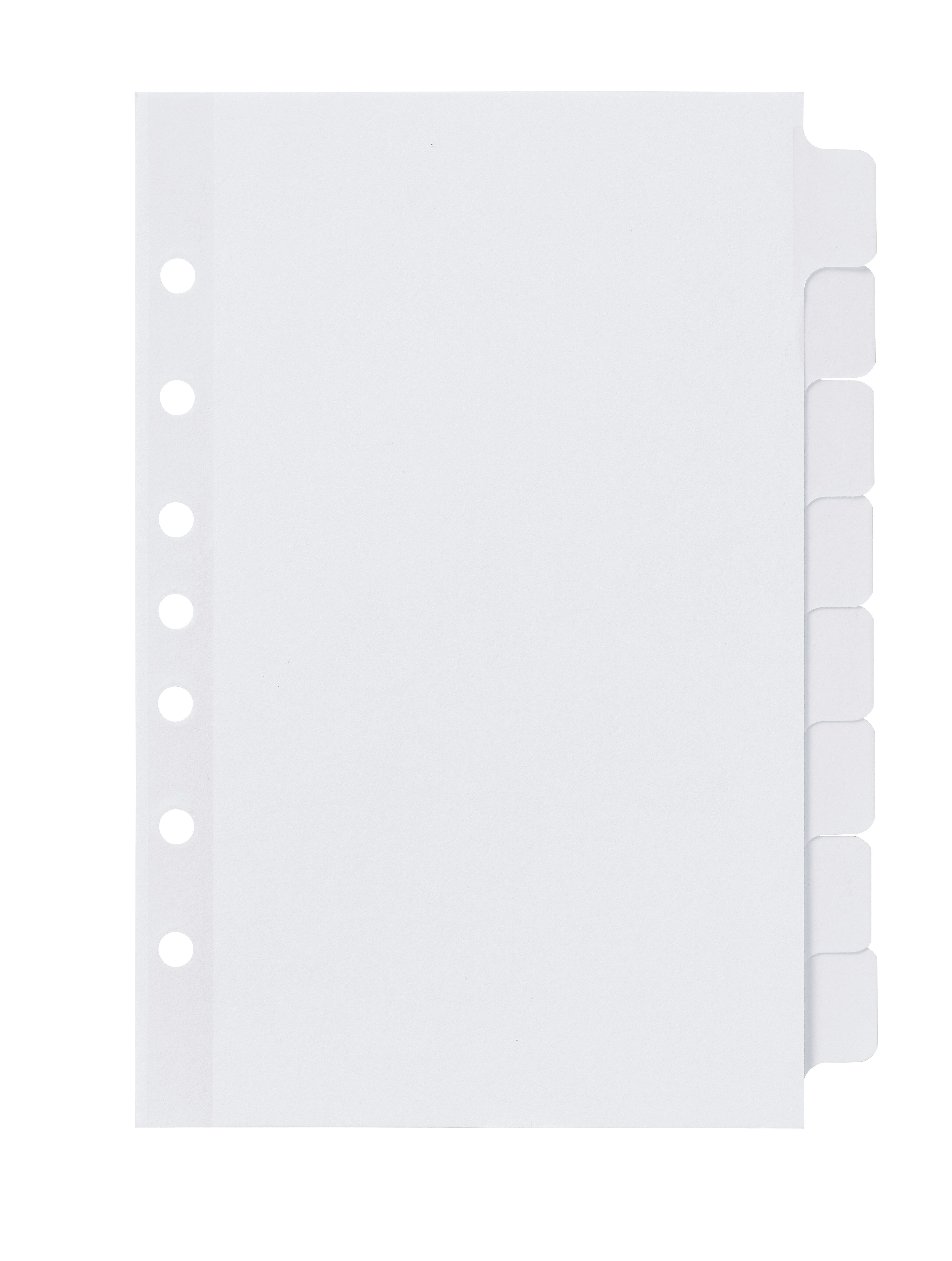 Avery Index Maker Mini Paper Dividers with Print & Apply Label Sheets, 8 Tabs, White