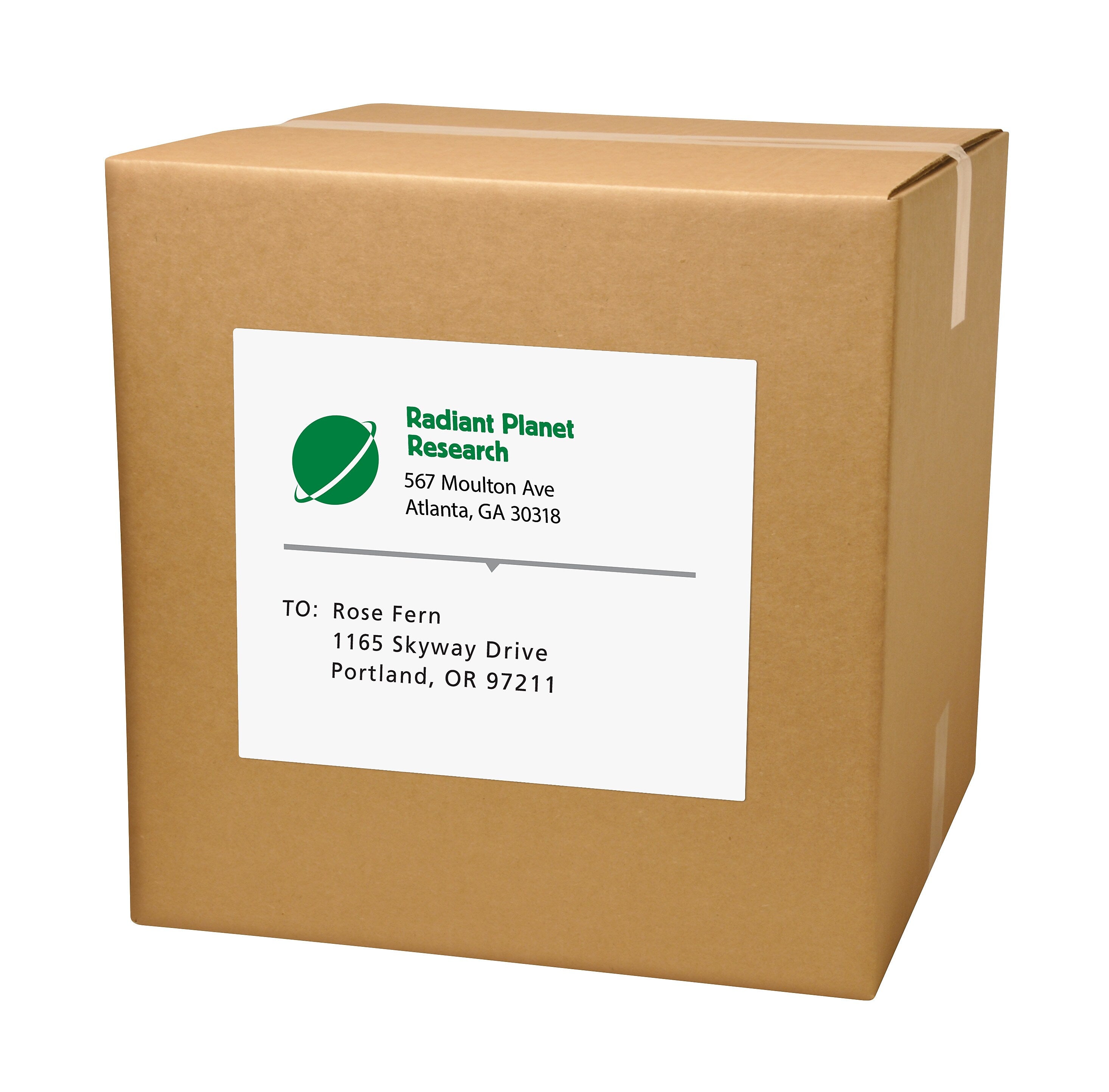 Avery Inkjet Shipping Labels, 8-1/2