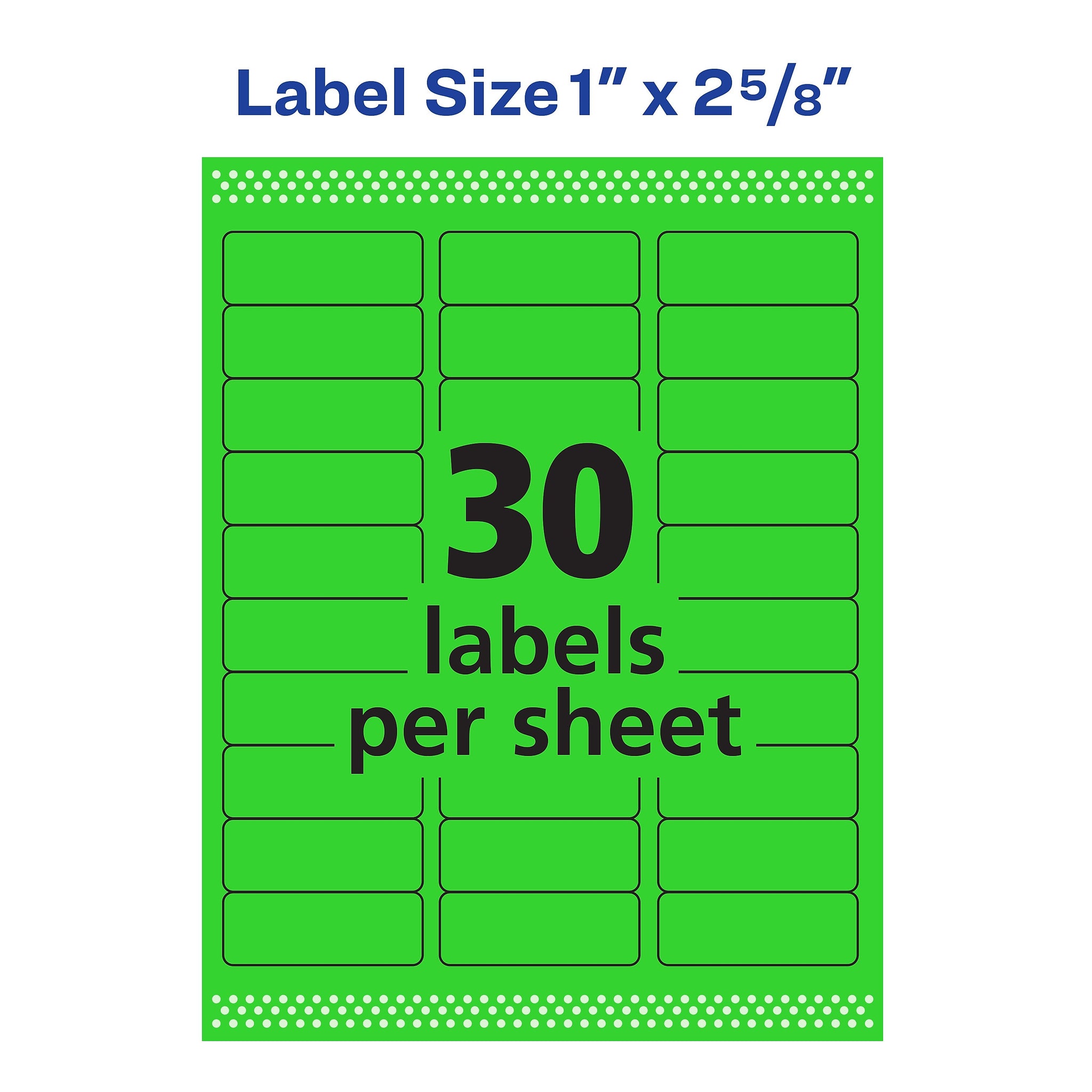Avery Laser Address Labels, 1