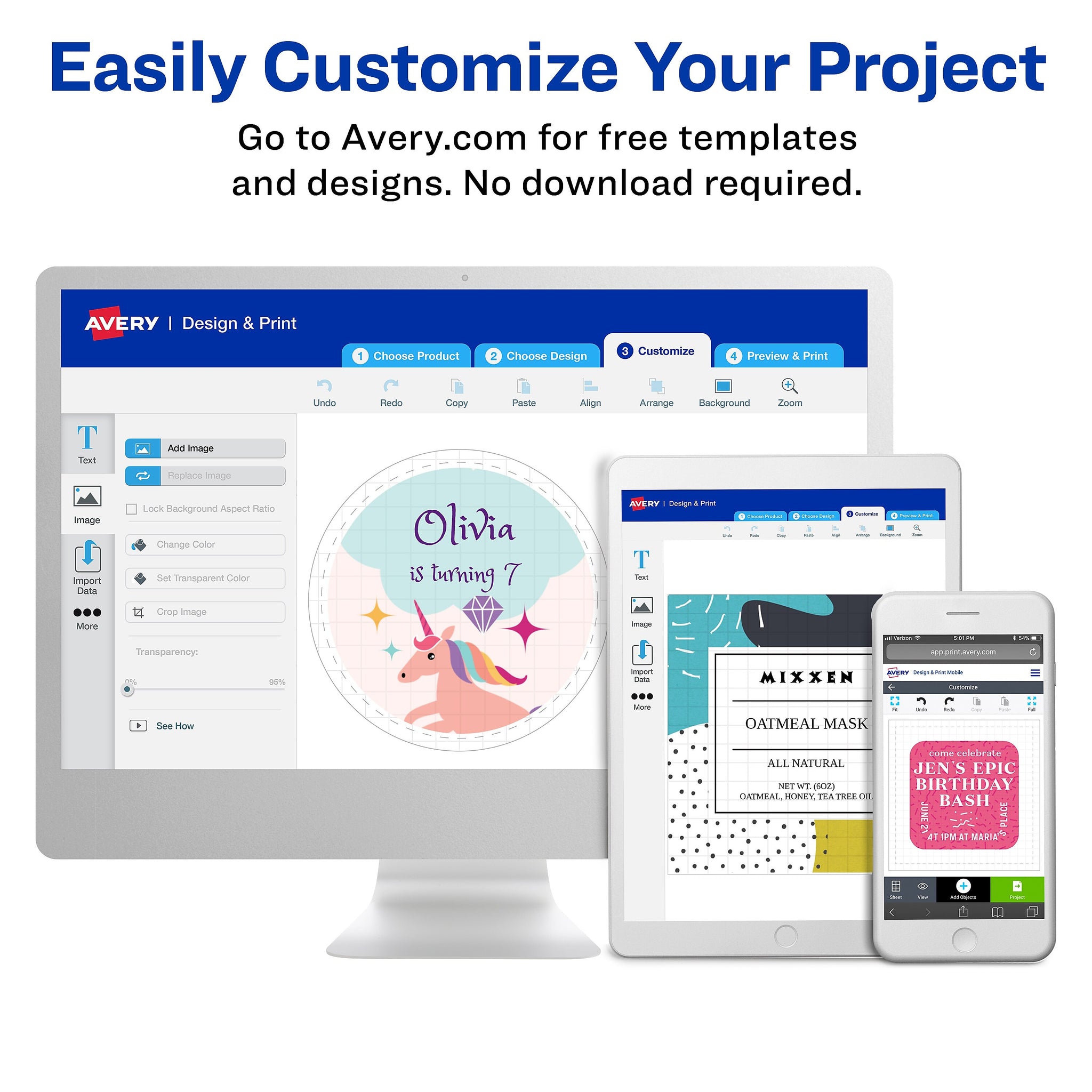 Avery Laser Address Labels, 1