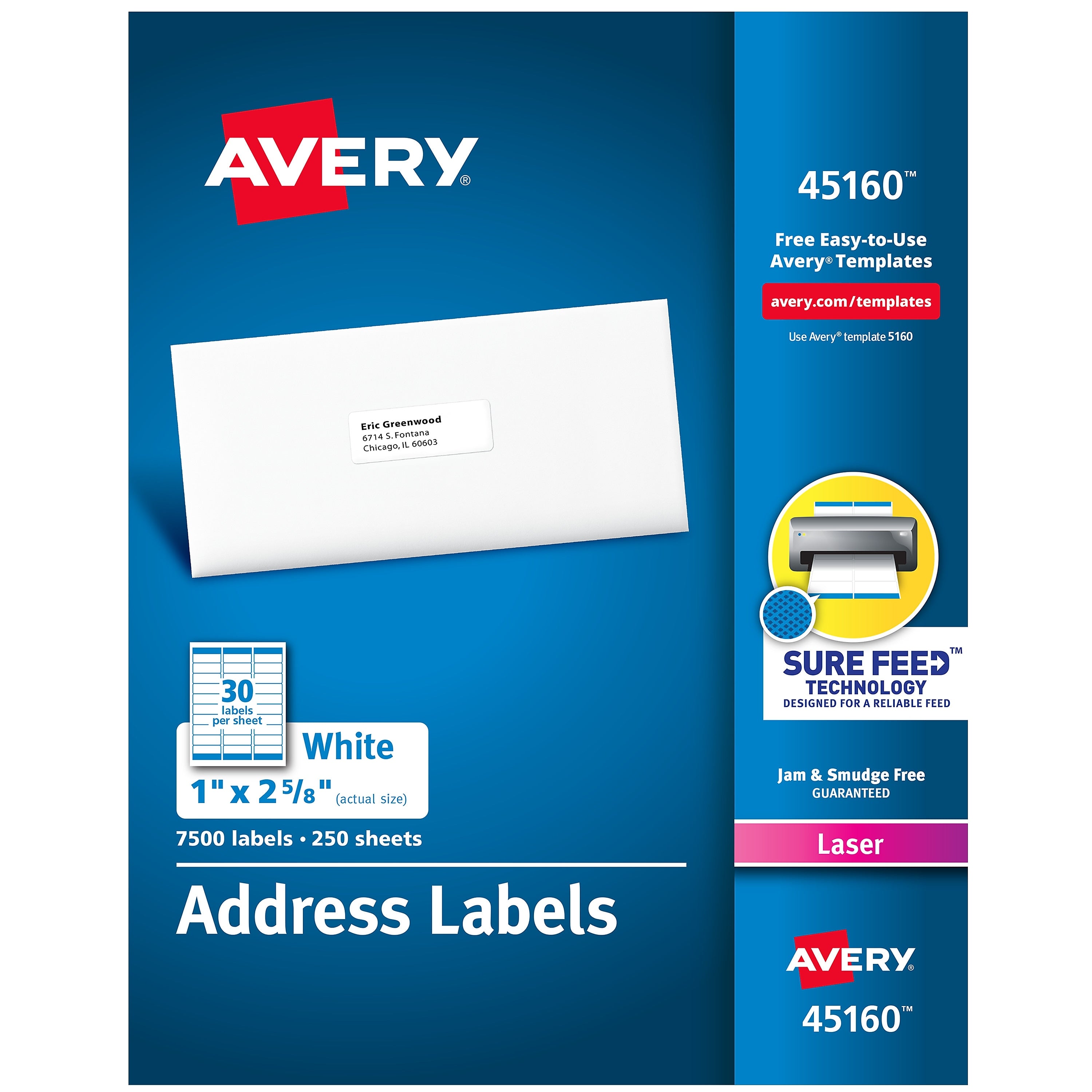 Avery Laser Address Labels, 1