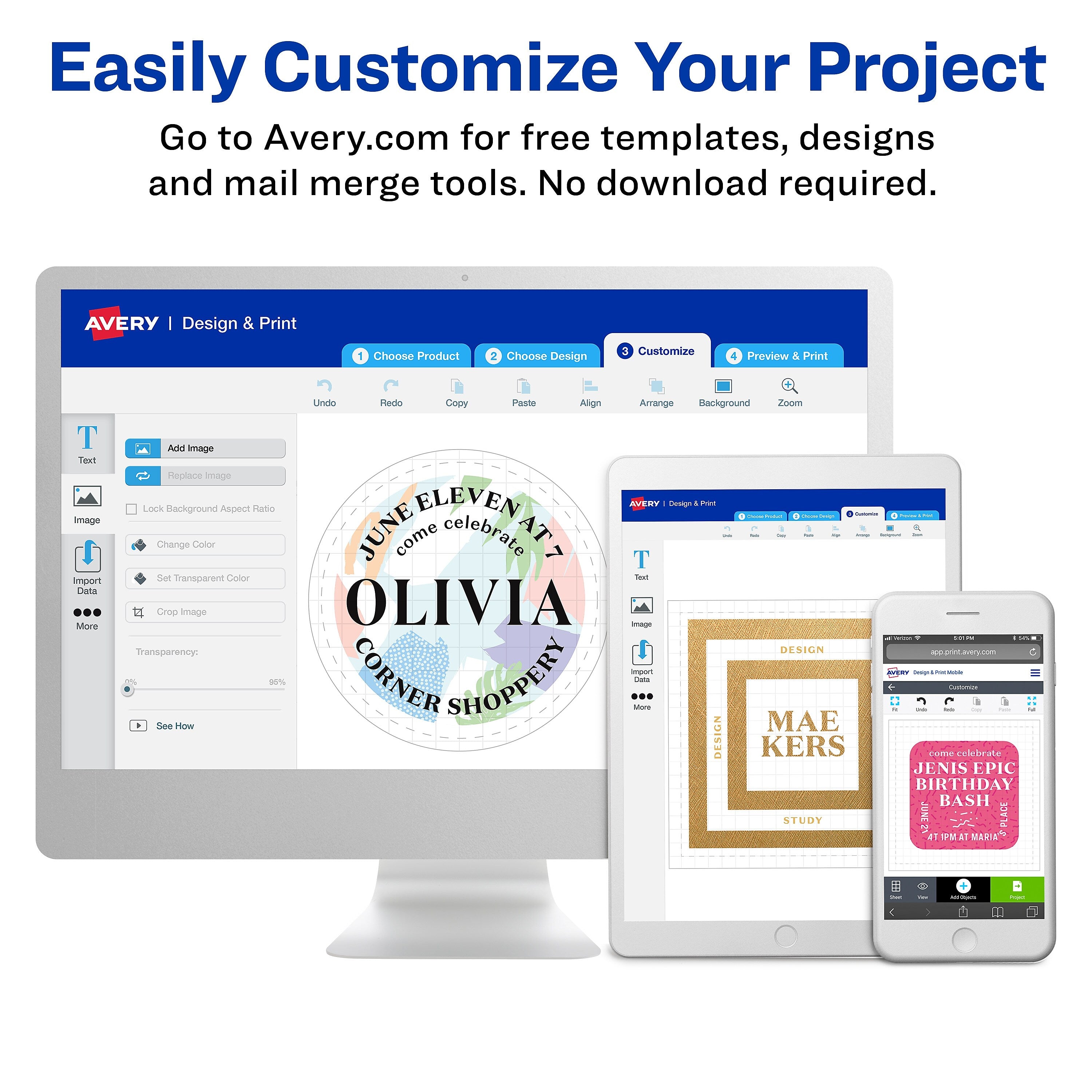 Avery Laser Color Coding Labels, 1