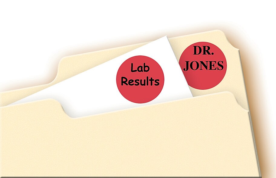 Avery Laser/Inkjet Color Coding Labels, 3/4