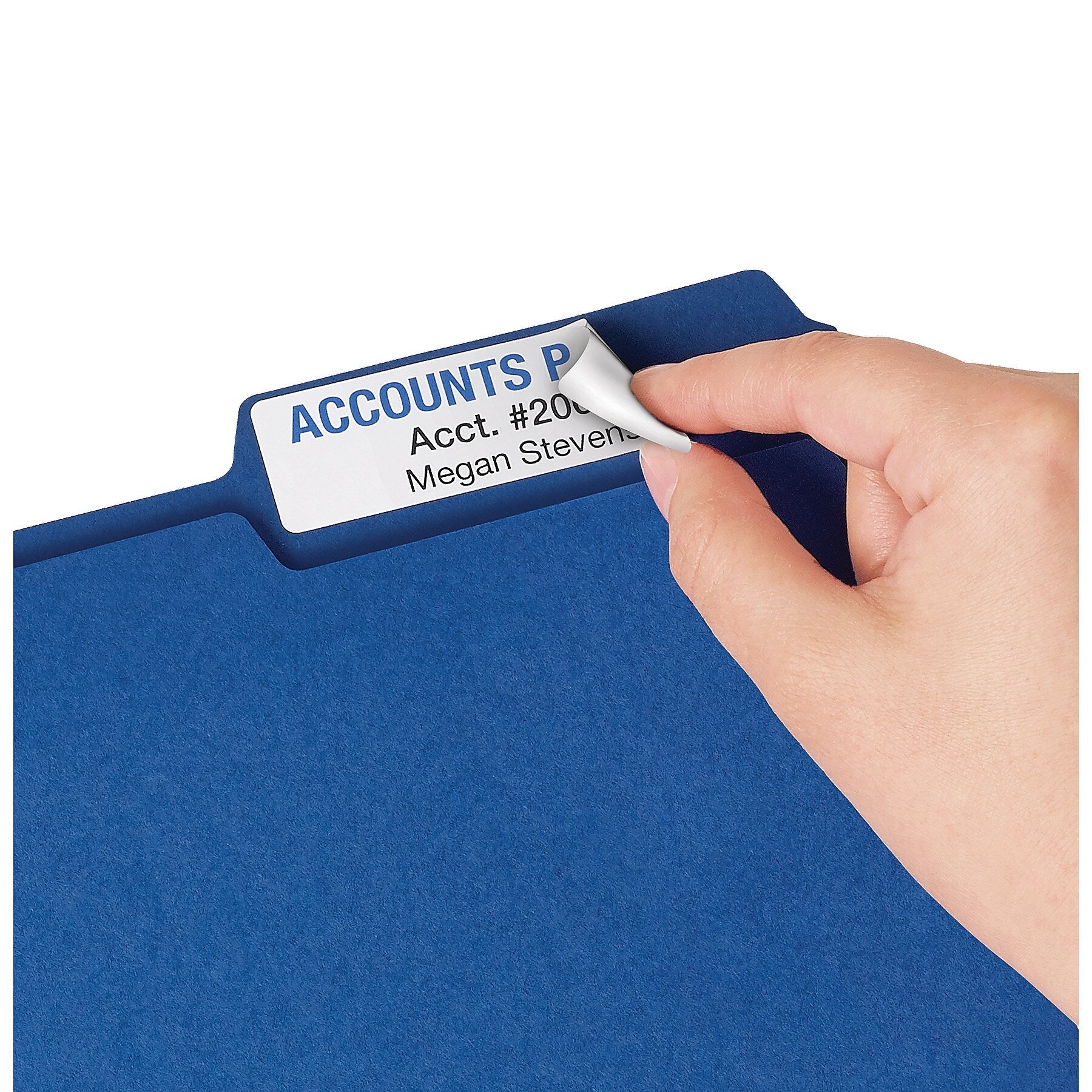 Avery Laser/Inkjet File Folder Labels, 15/16