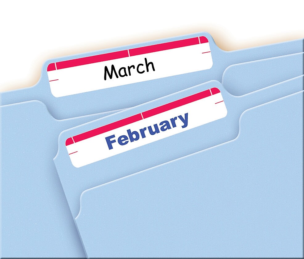 Avery Laser/Inkjet File Folder Labels, 2/3