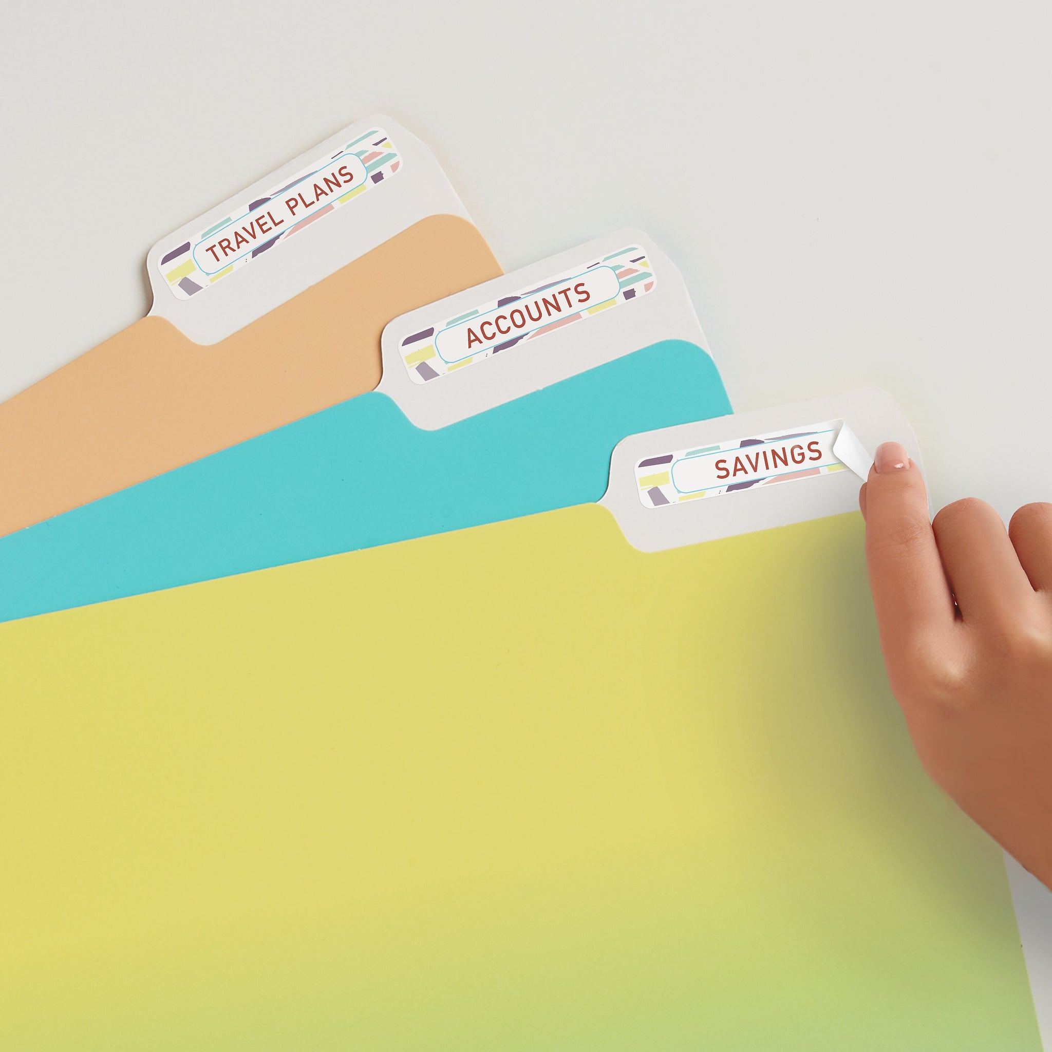 Avery Laser/Inkjet File Folder Labels, 2/3
