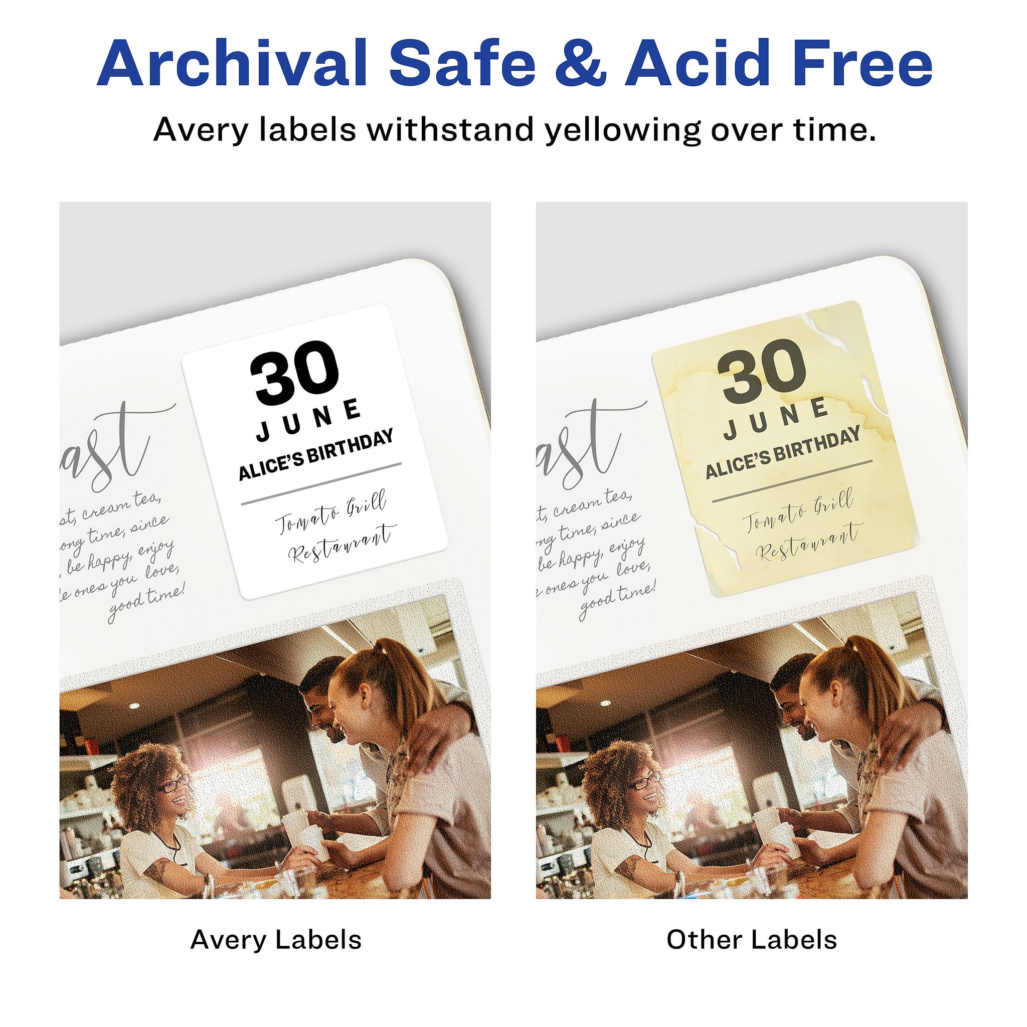 Avery Laser/Inkjet Identification Labels, 1 1/4