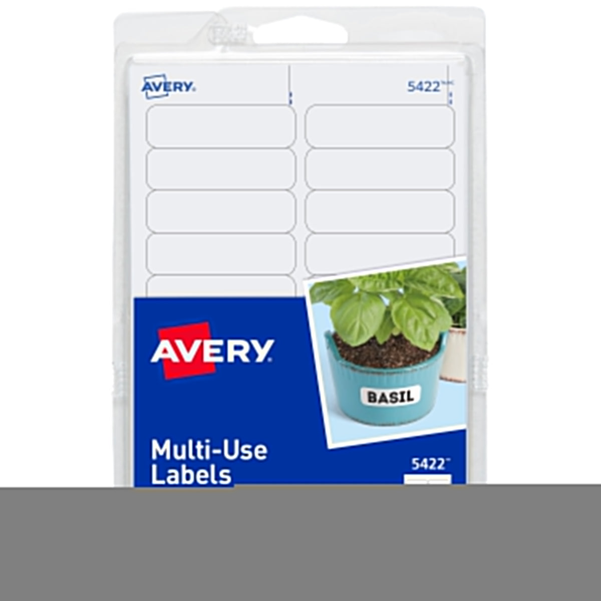 Avery Laser/Inkjet Multipurpose Labels, 1/2" x 1 3/4", White, 20/Sheet, 42 Sheets/Pack