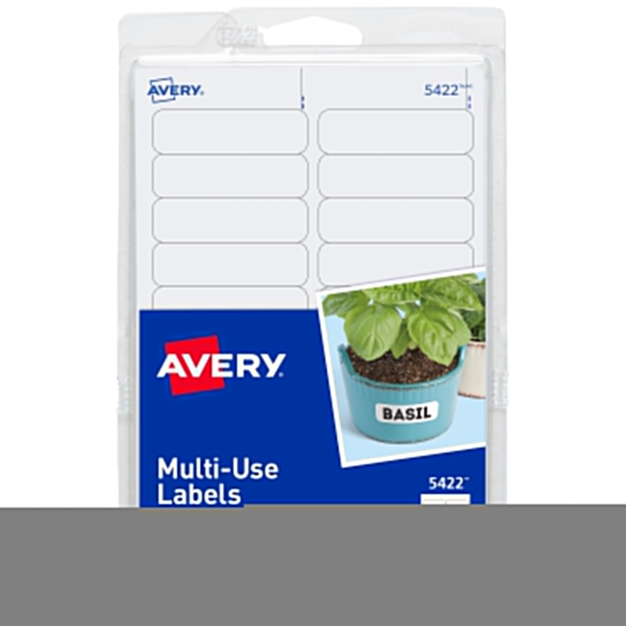 Avery Laser/Inkjet Multipurpose Labels, 1/2