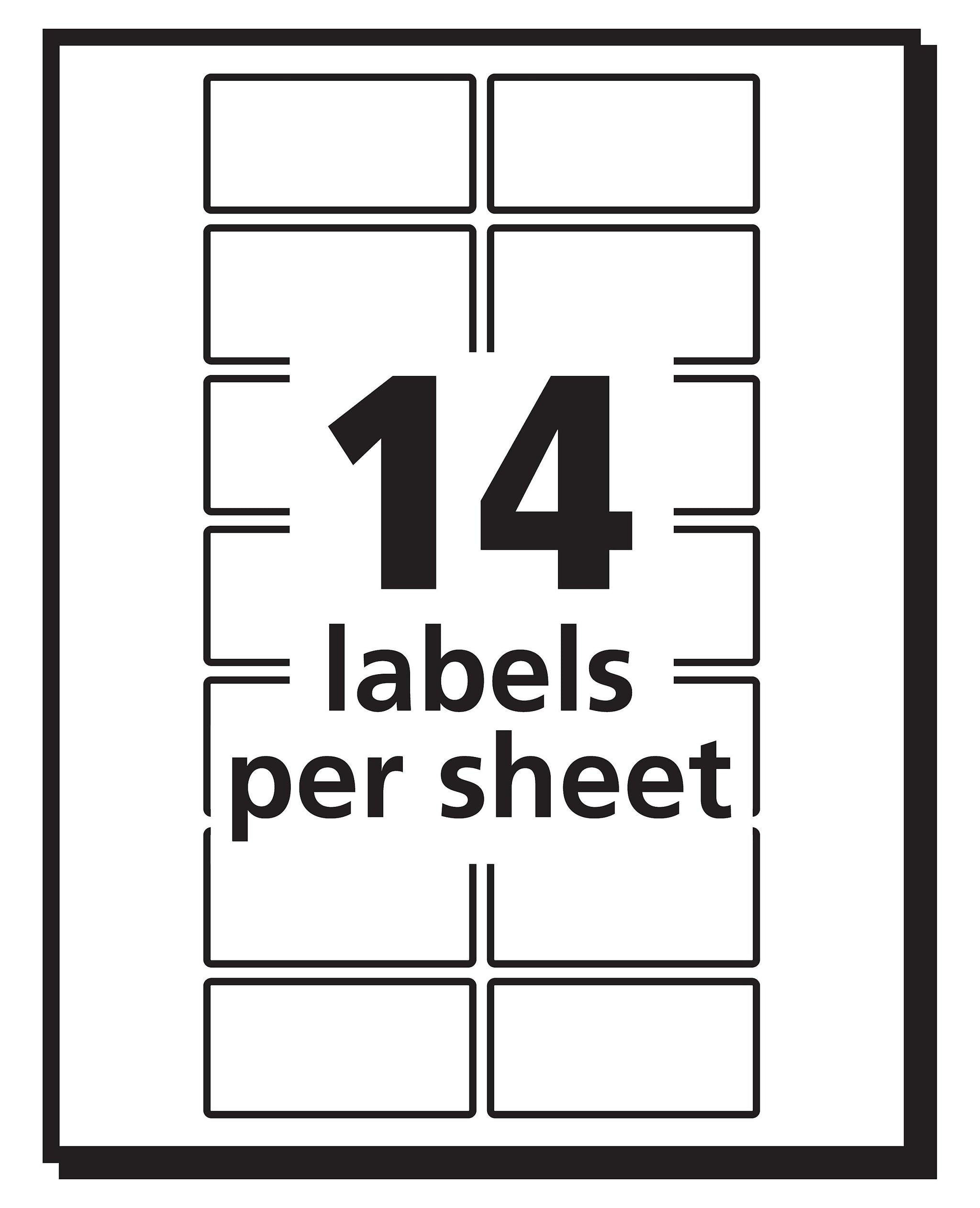 Avery Laser/Inkjet Multipurpose Labels, 3/4