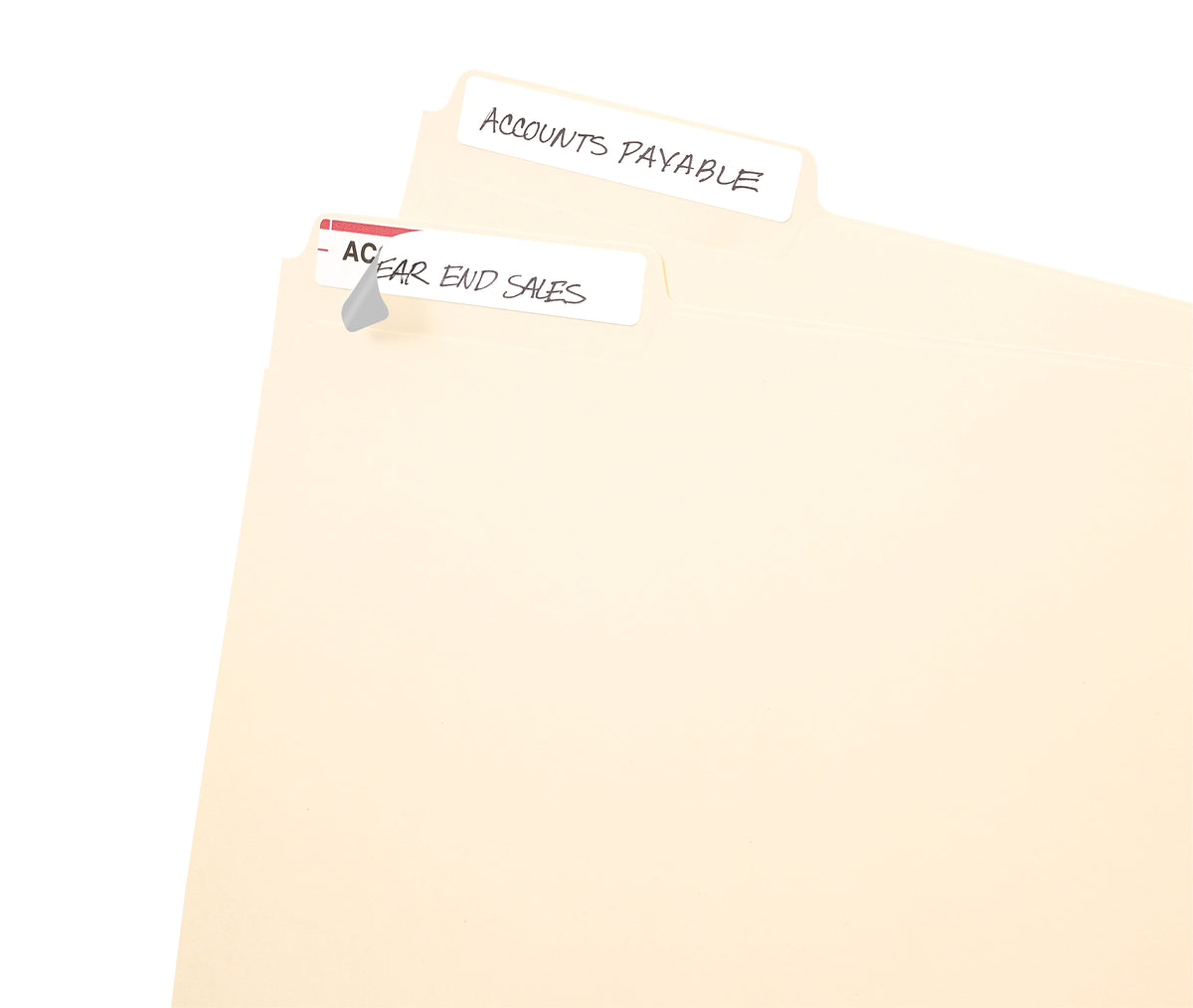 Avery Laser/Inkjet Permanent Print-or-Write File Folder Labels, White, 252 Labels Per Pack