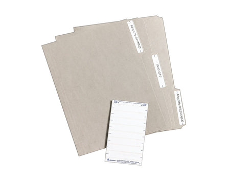 Avery Laser/Inkjet Permanent Print-or-Write File Folder Labels, White, 252 Labels Per Pack