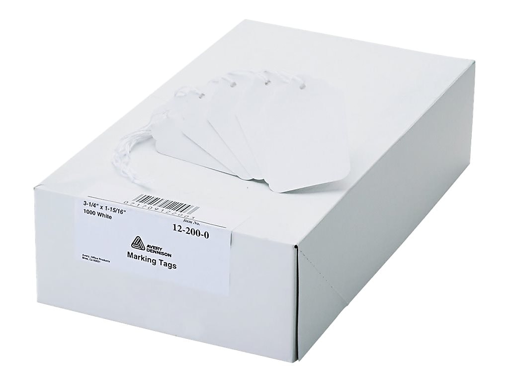 Avery Marking Pre-Strung Tags, 1.94