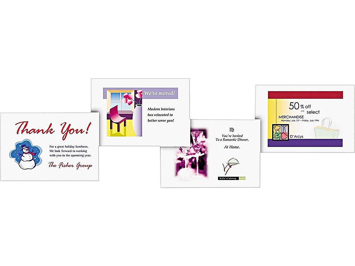 Avery Matte Postcards, 5.5