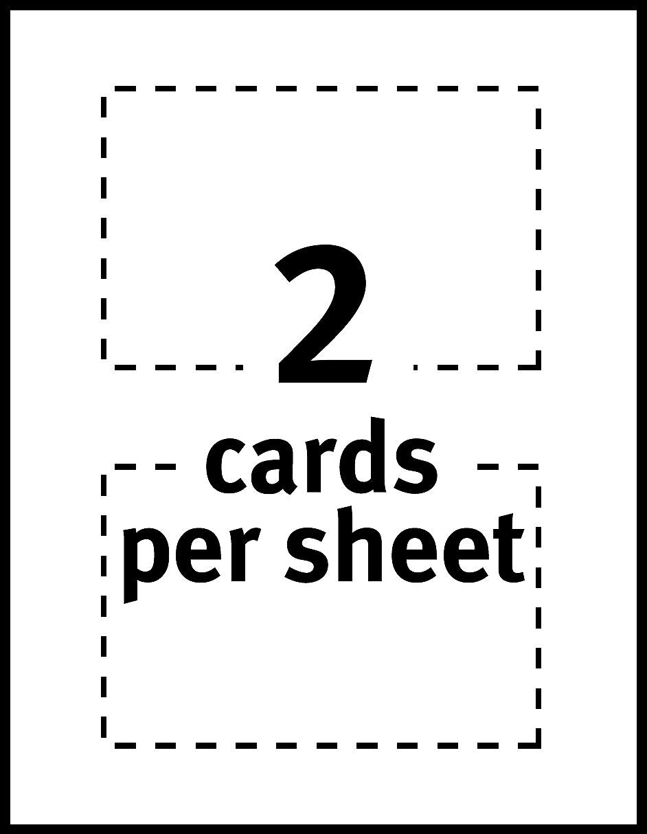 Avery Matte Postcards, 6