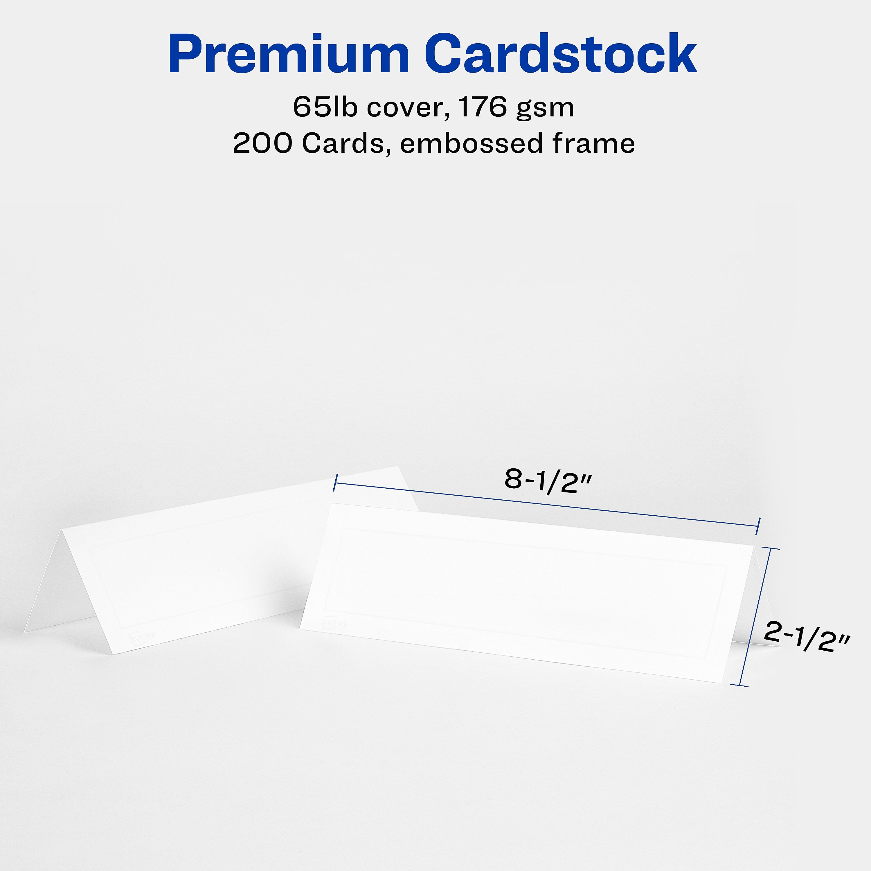 Avery Medium Embossed 2.5