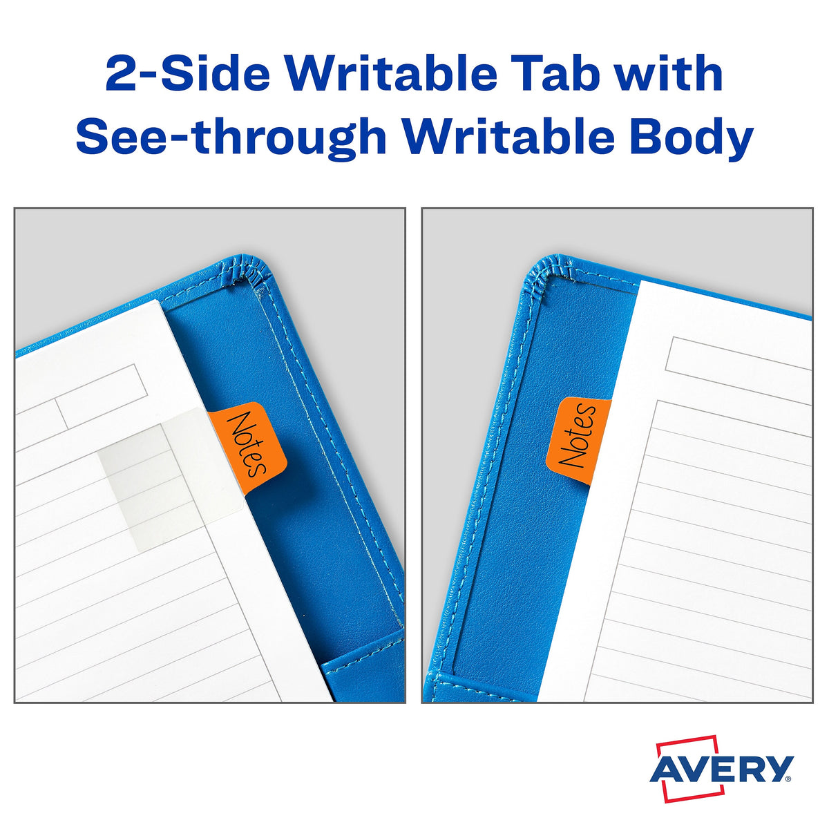 Avery Mini UltraTabs Repositionable Index Tabs, Primary Colors, 40 Tabs/Pack