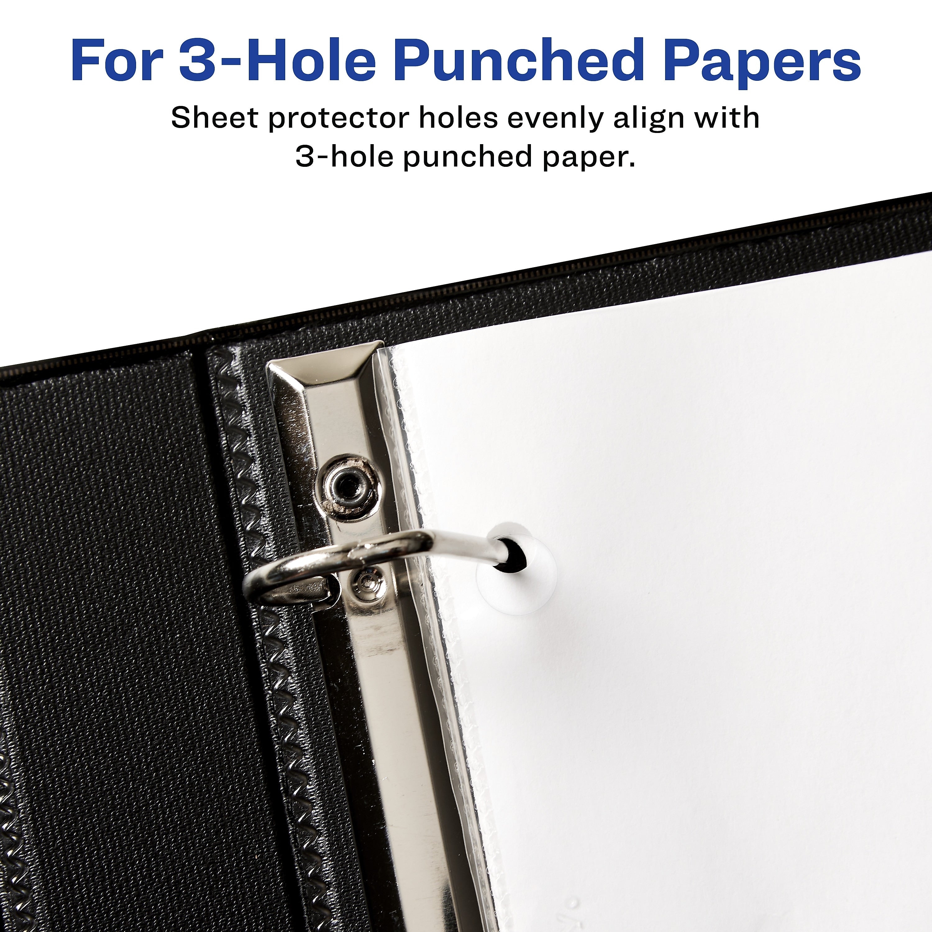 Avery Page Size Heavyweight Non-Glare Sheet Protectors, 8.5