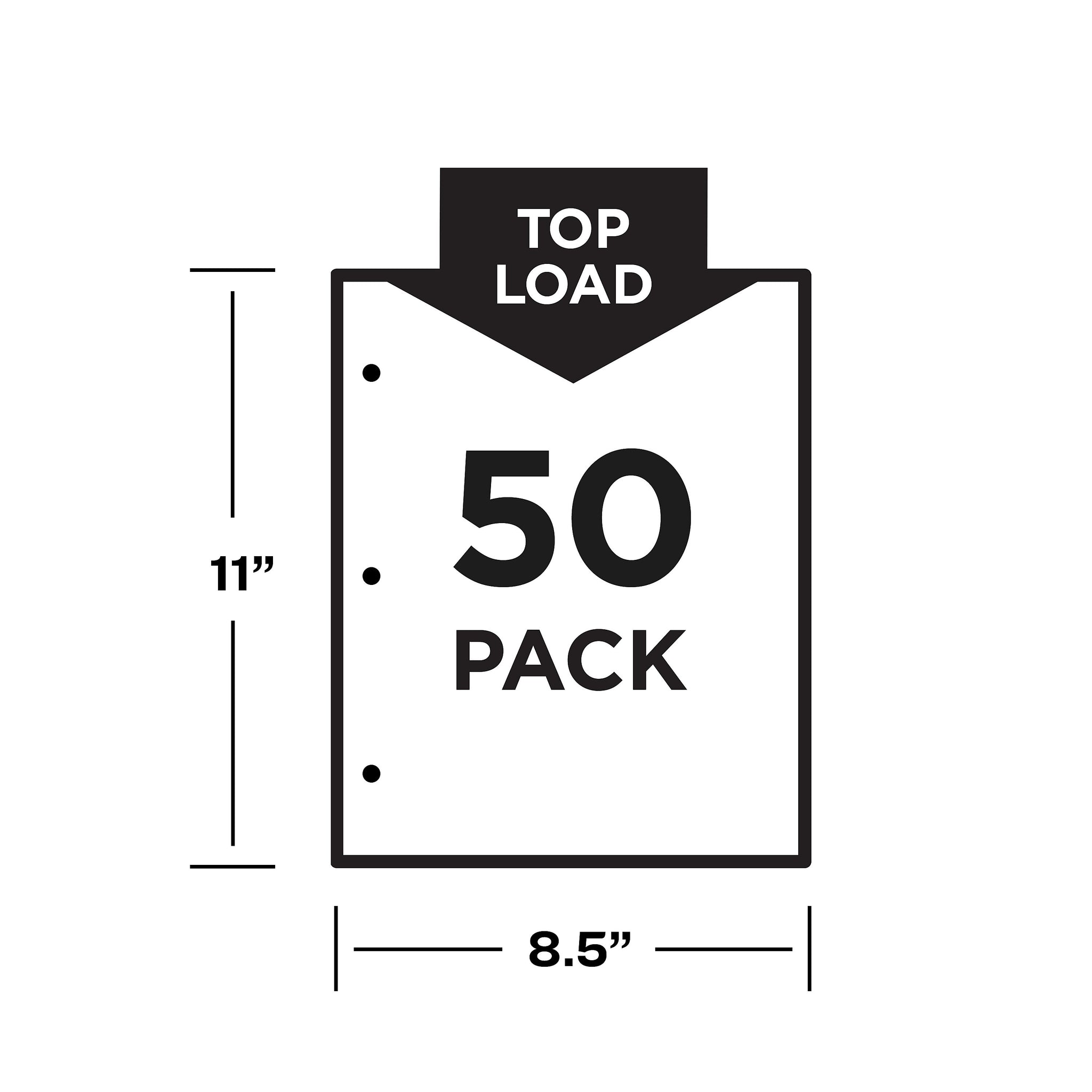 Avery Page Size Heavyweight Sheet Protectors, 8.5