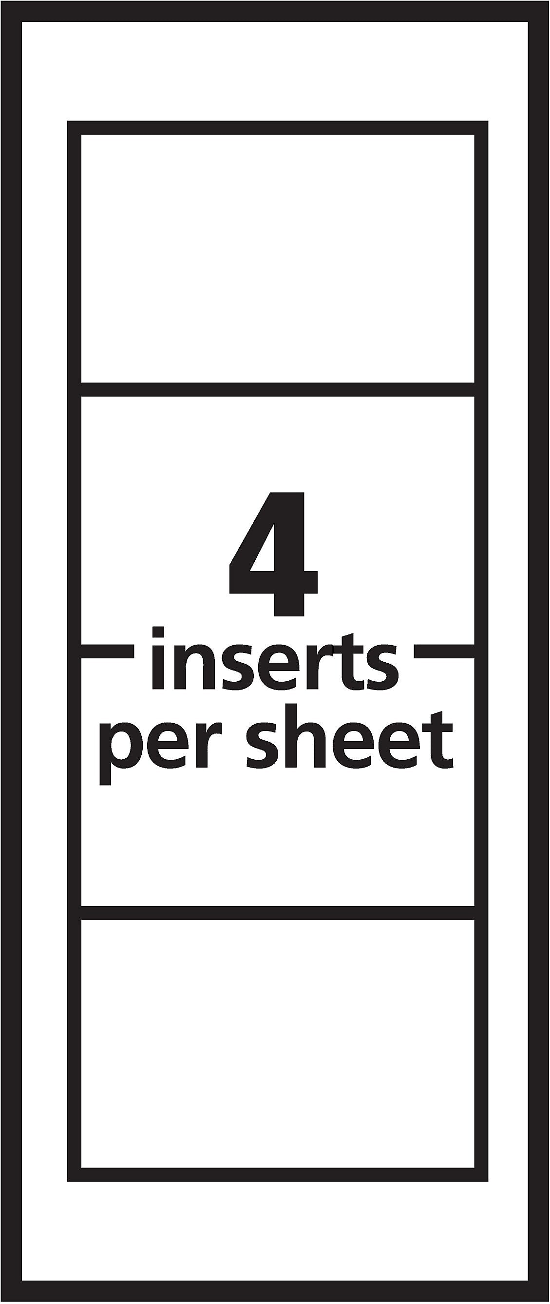 Avery Pin Style Laser/Inkjet Name Badge Kit, 2 1/4
