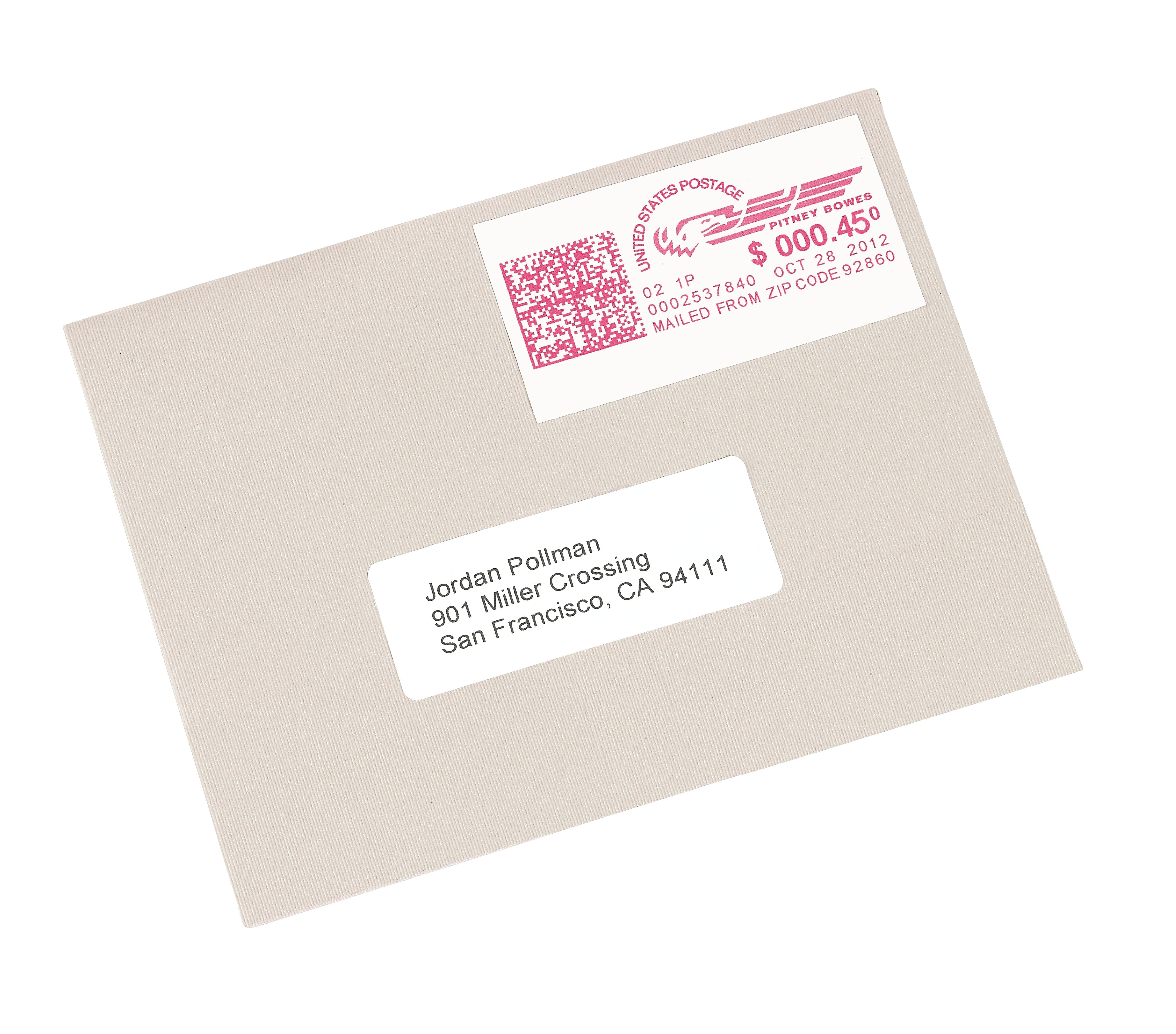 Avery Postage Meter Labels, 1-1/2