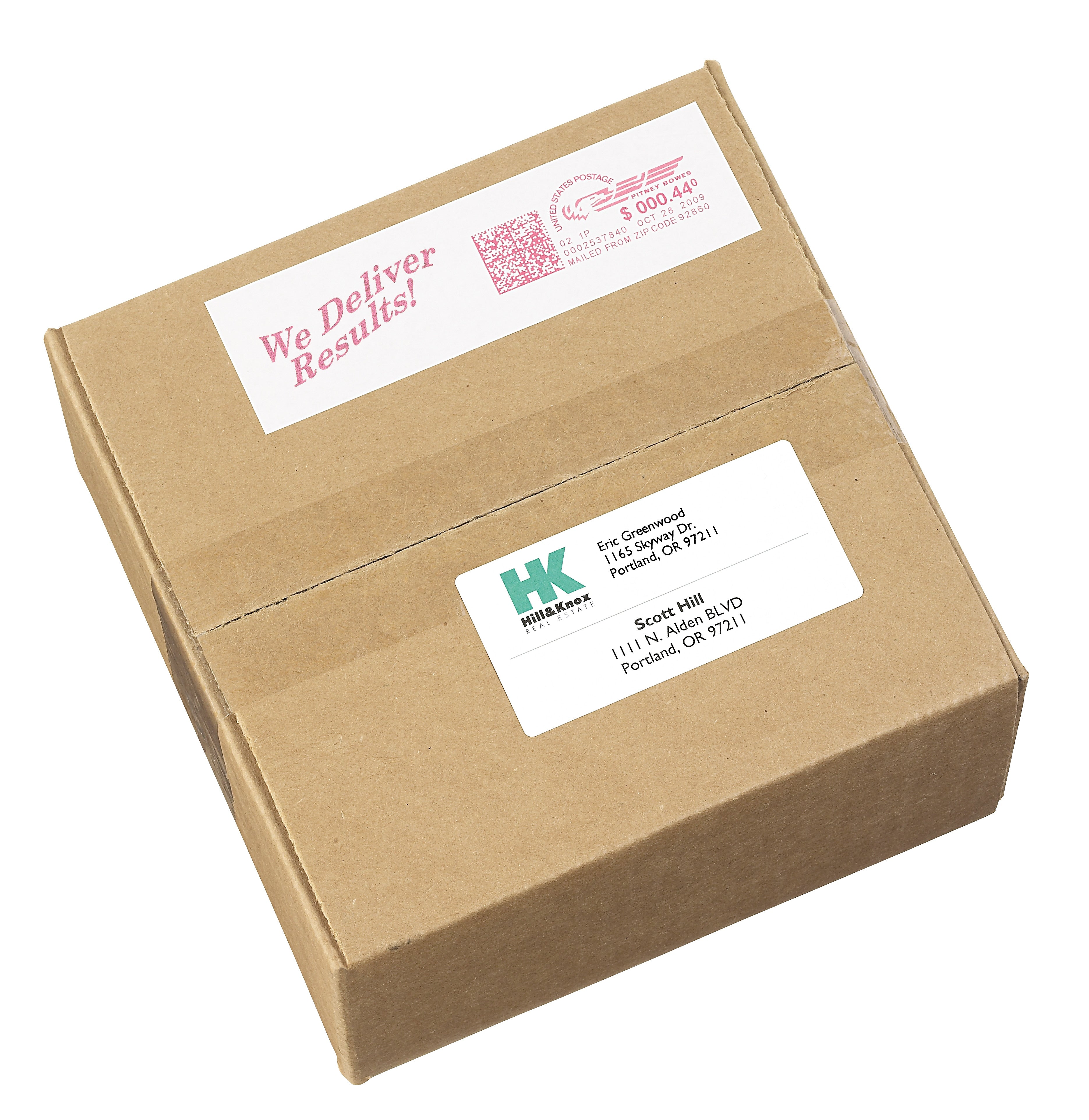 Avery Postage Meter Labels for Personal Post Office, 1 25/32