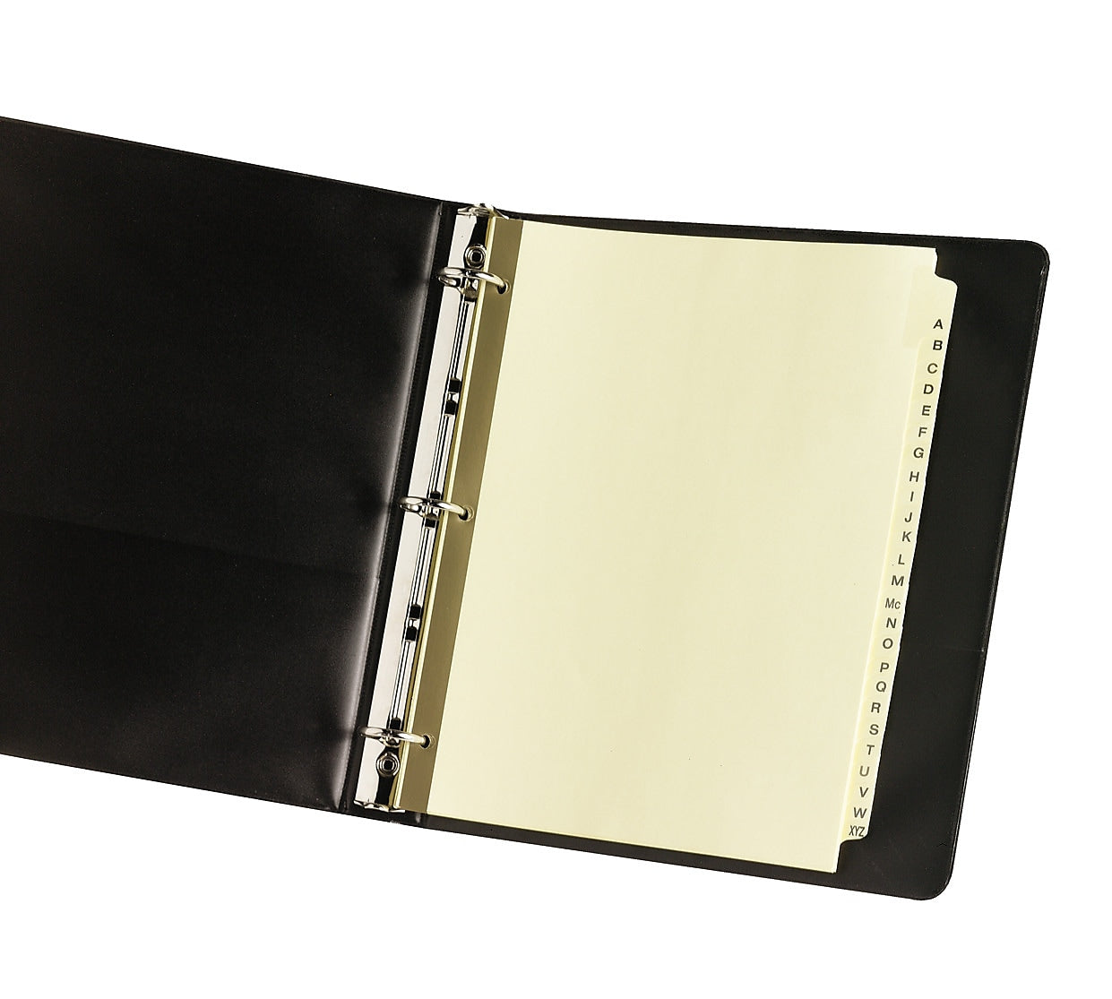 Avery Pre-Printed Paper Dividers with Laminated Tabs, A-Z Tabs, Buff, Gold Reinforced