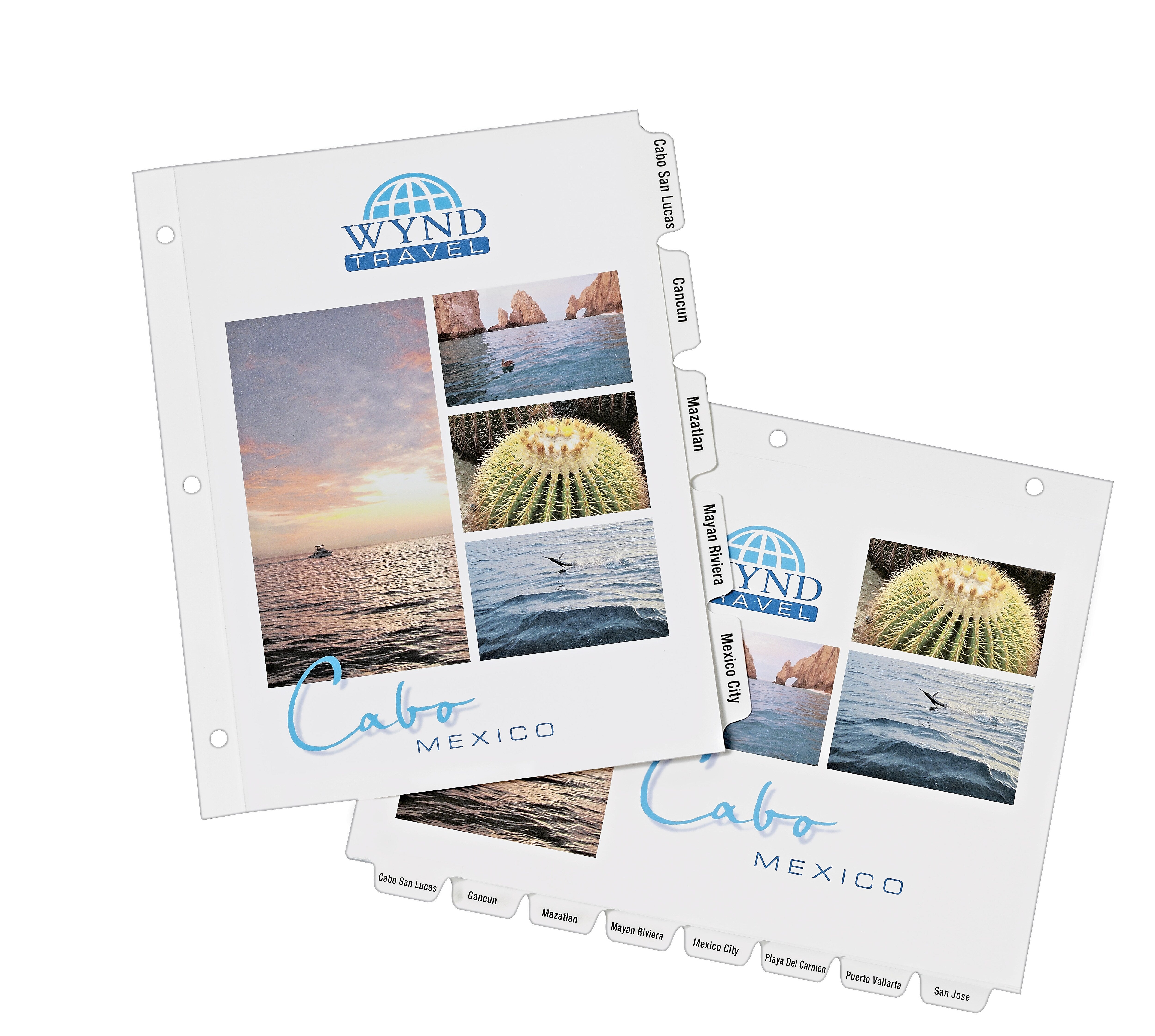 Avery Print-On Paper Dividers, 8 Tabs, White, 5 Sets/Pack