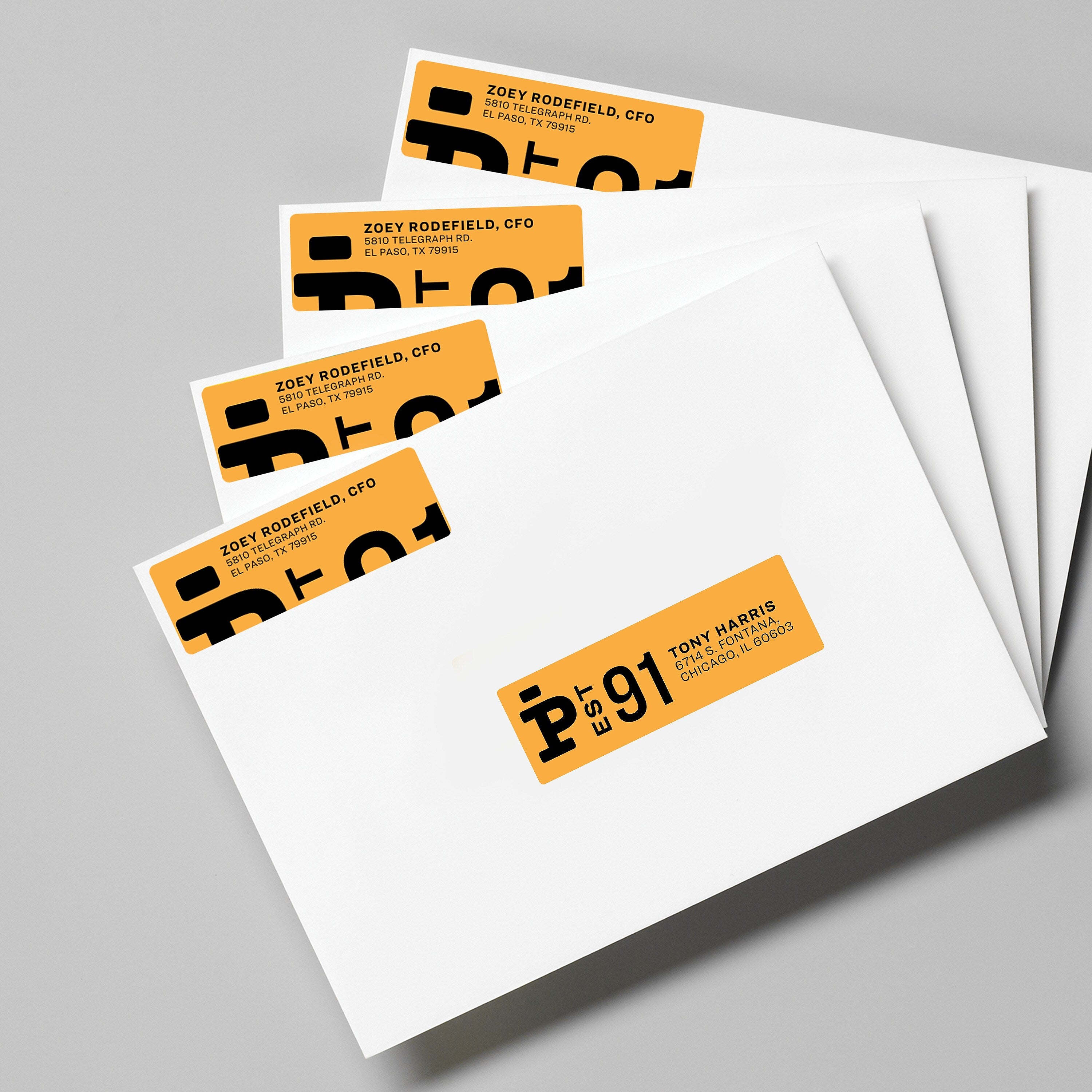 Avery Print-to-the-Edge Laser Address Labels, 3/4