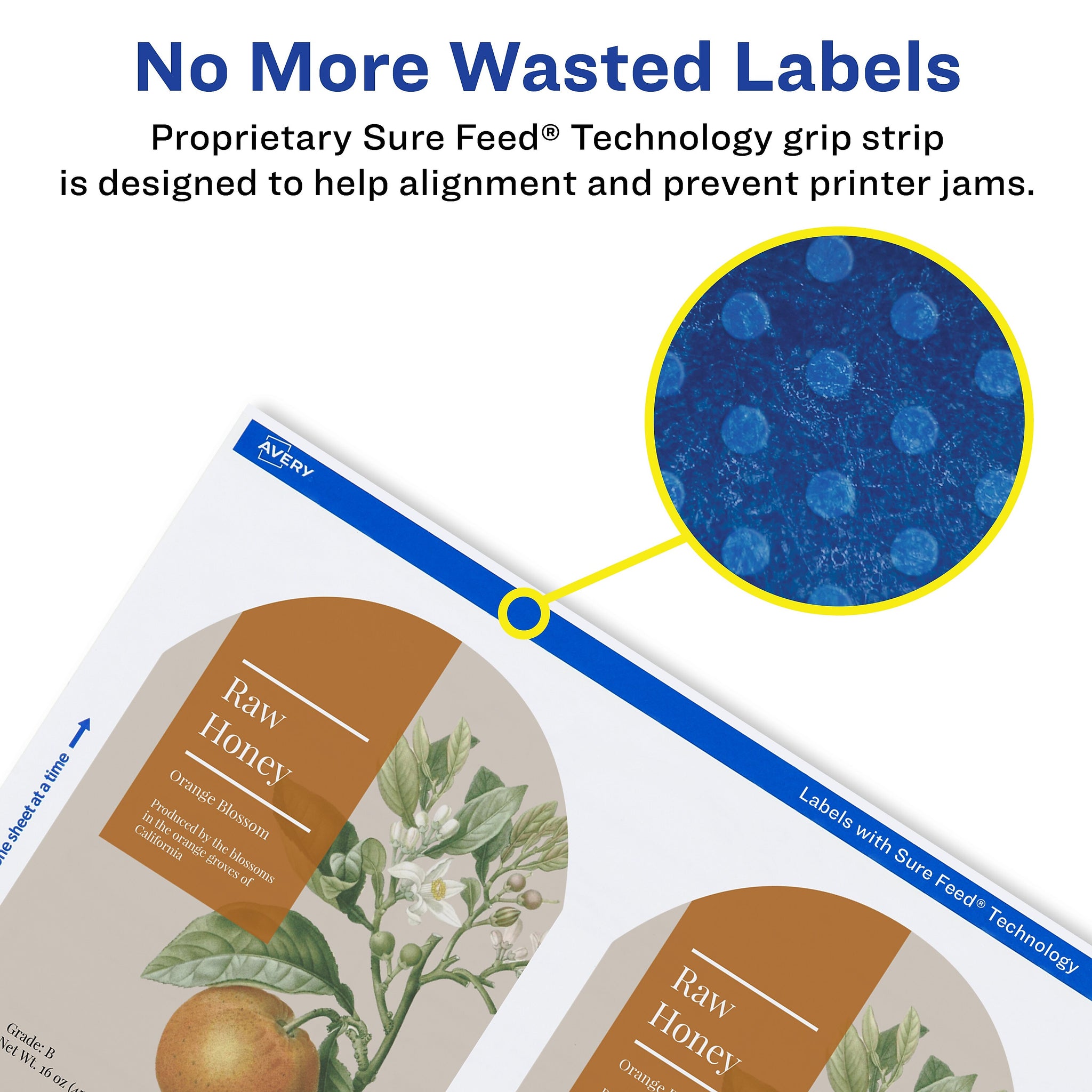 Avery Print-to-the-Edge Laser Arched Labels, 3
