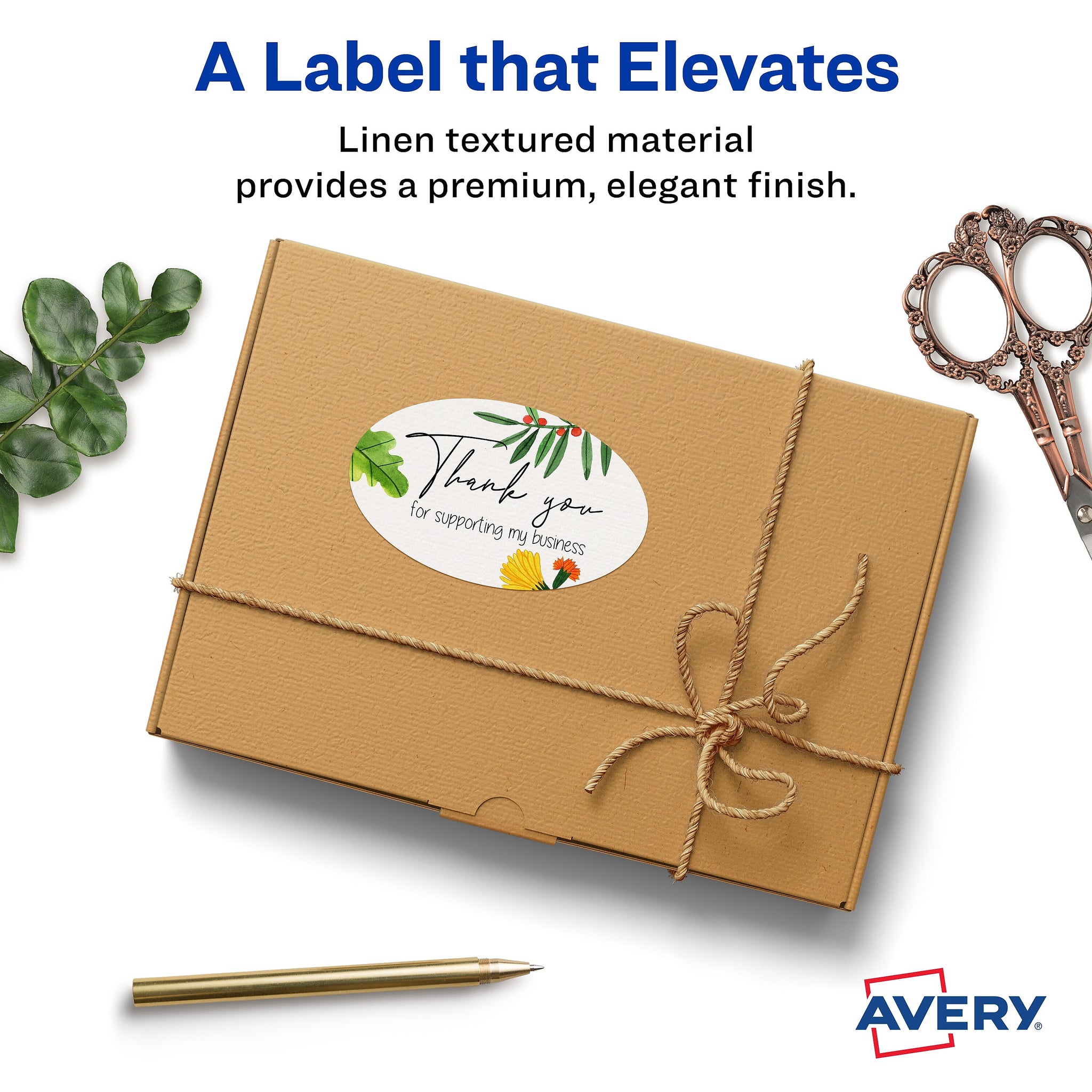 Avery Print-to-the-Edge Laser/Inkjet Labels, 2