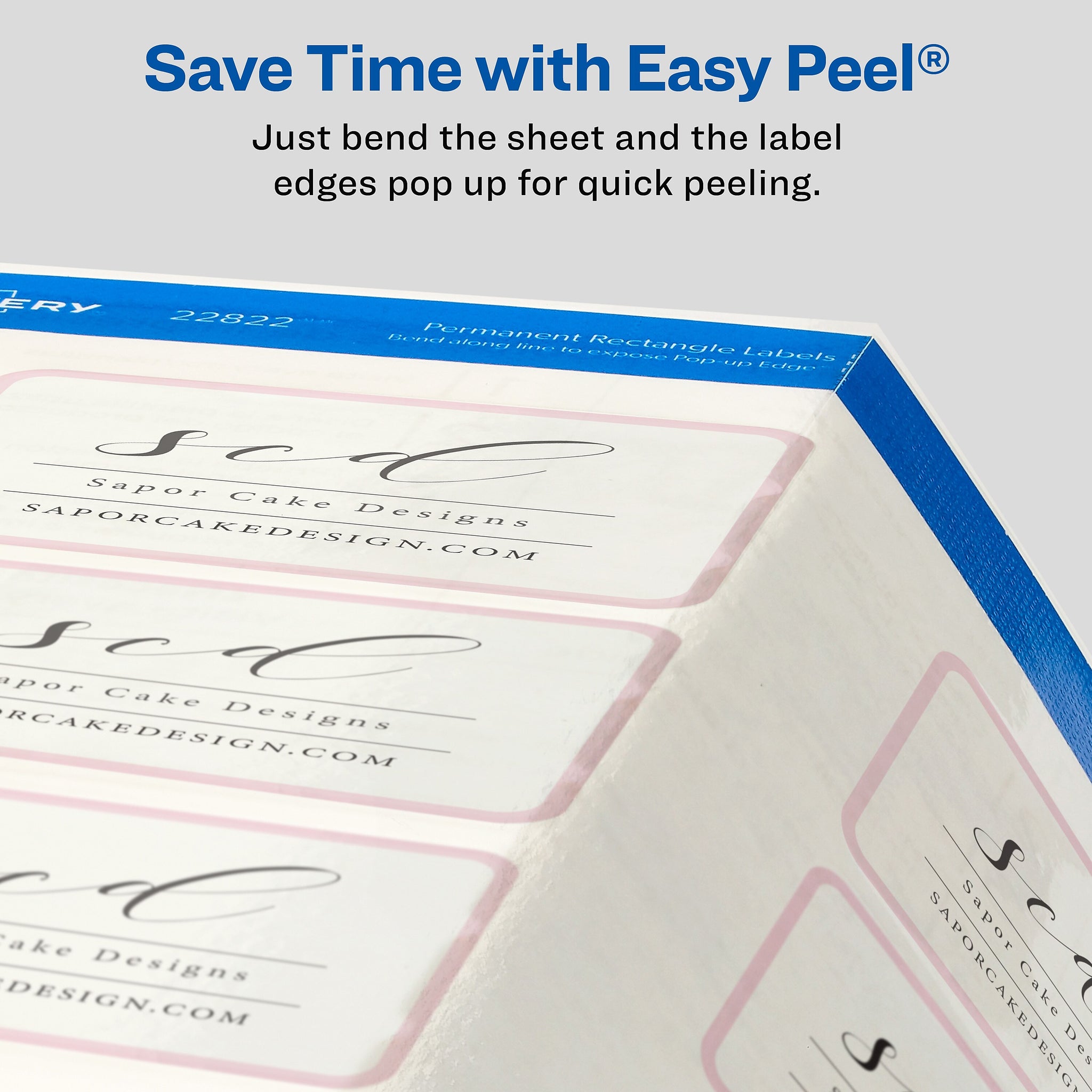 Avery Print-to-the-Edge Laser/Inkjet Labels, 2